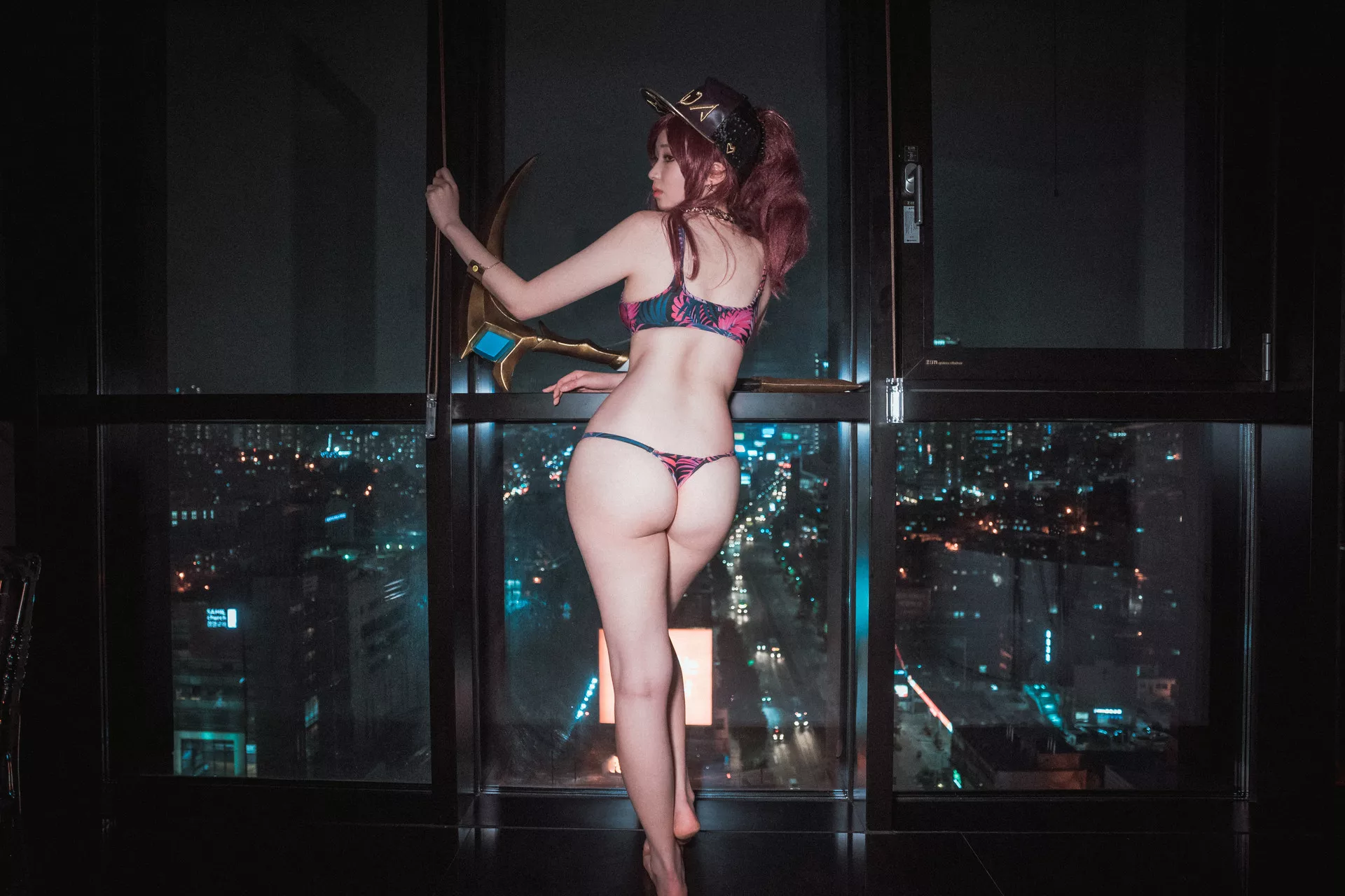 艺术图 Bambi【DJAWA (K 艳模 艳模 棒子 优秀艺术图图集】 (43P) Akali 大佳玩 棒子 DA)