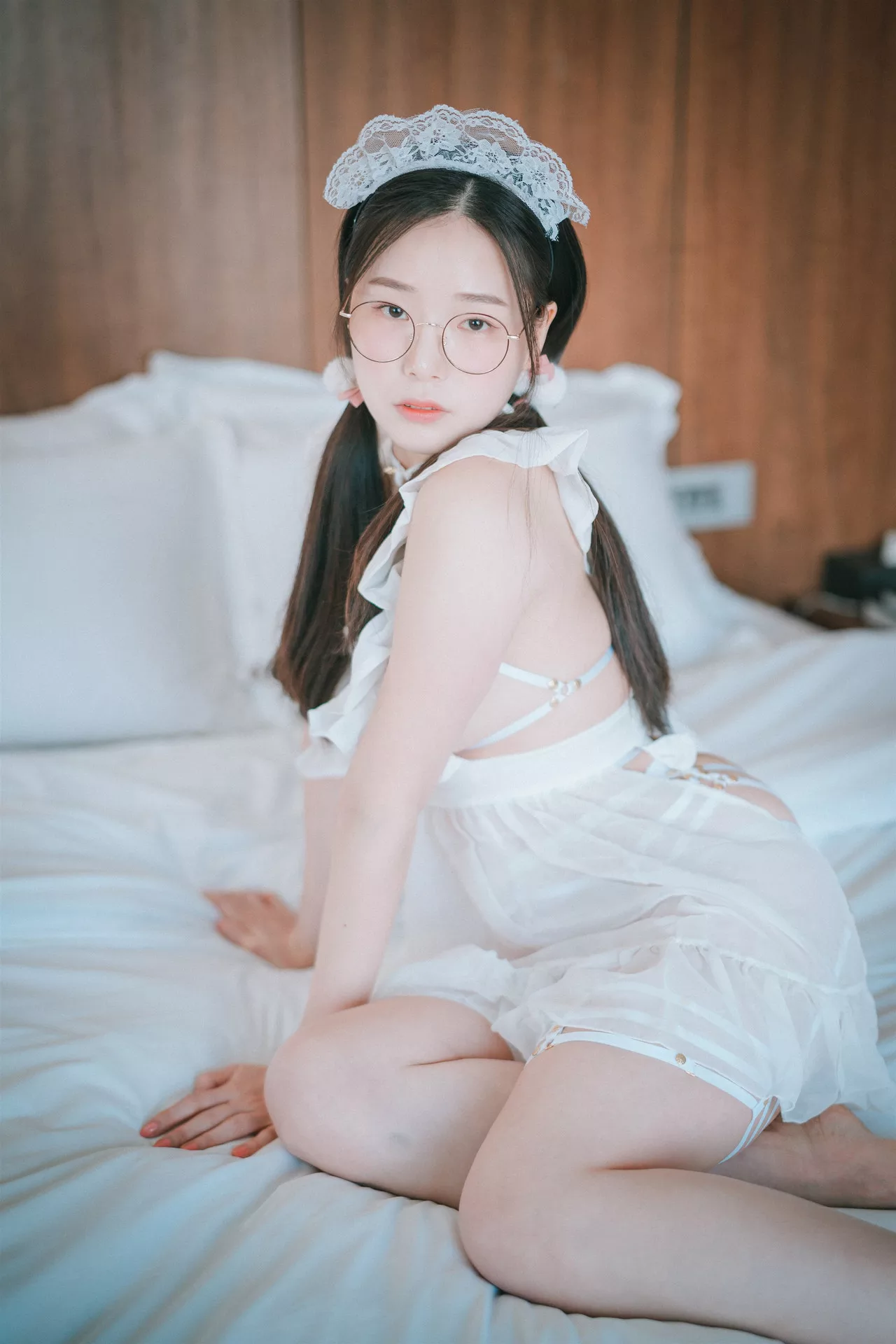 Chiffon 棒子 大佳玩】 艺术图 辣模 【DJAWA PIA Sheer Apron 全集修正