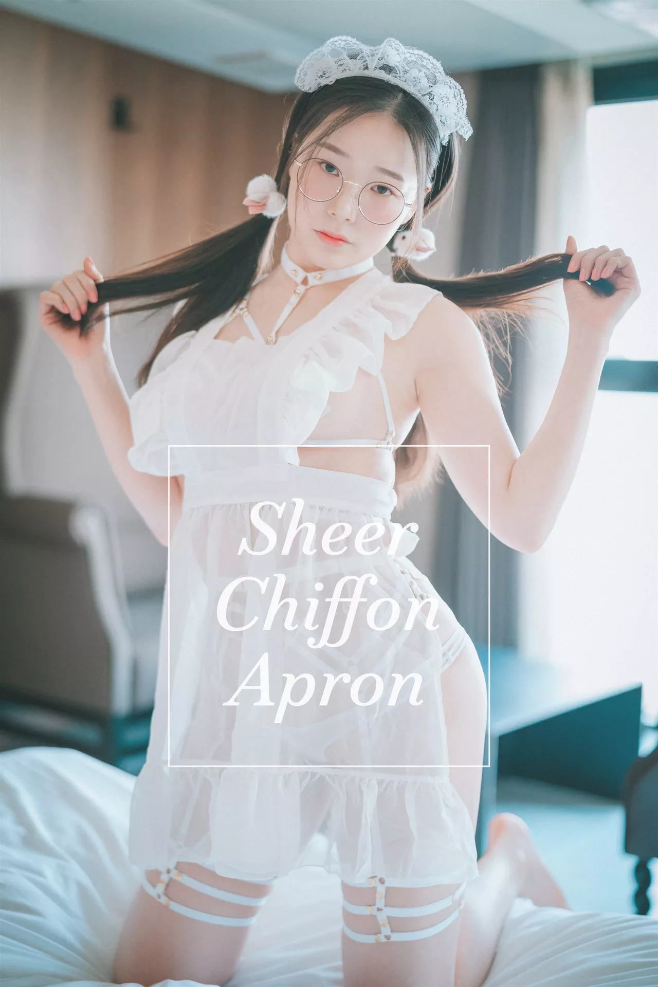 Chiffon 棒子 大佳玩】 艺术图 辣模 【DJAWA PIA Sheer Apron 全集修正