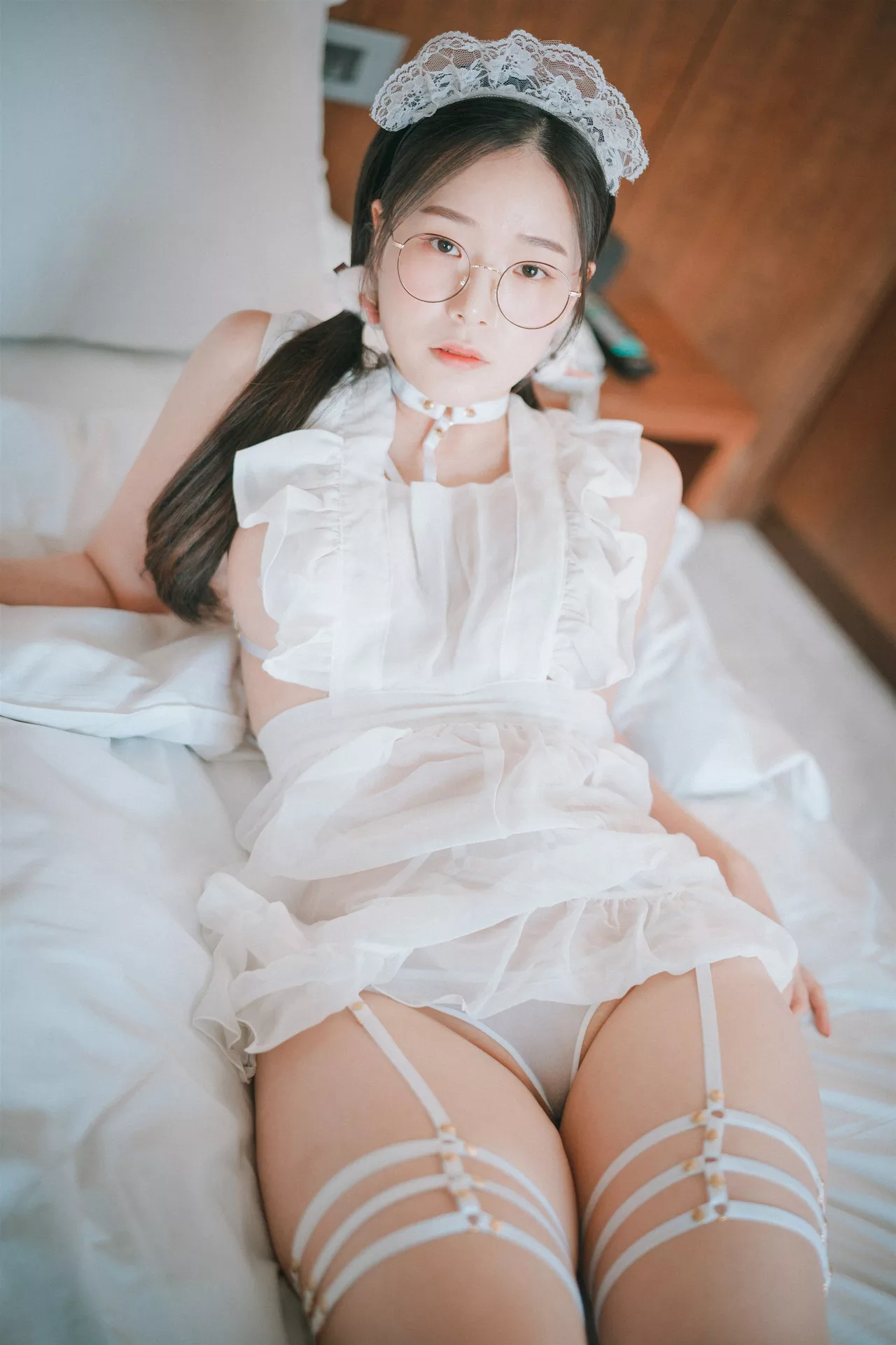 Chiffon 棒子 大佳玩】 艺术图 辣模 【DJAWA PIA Sheer Apron 全集修正