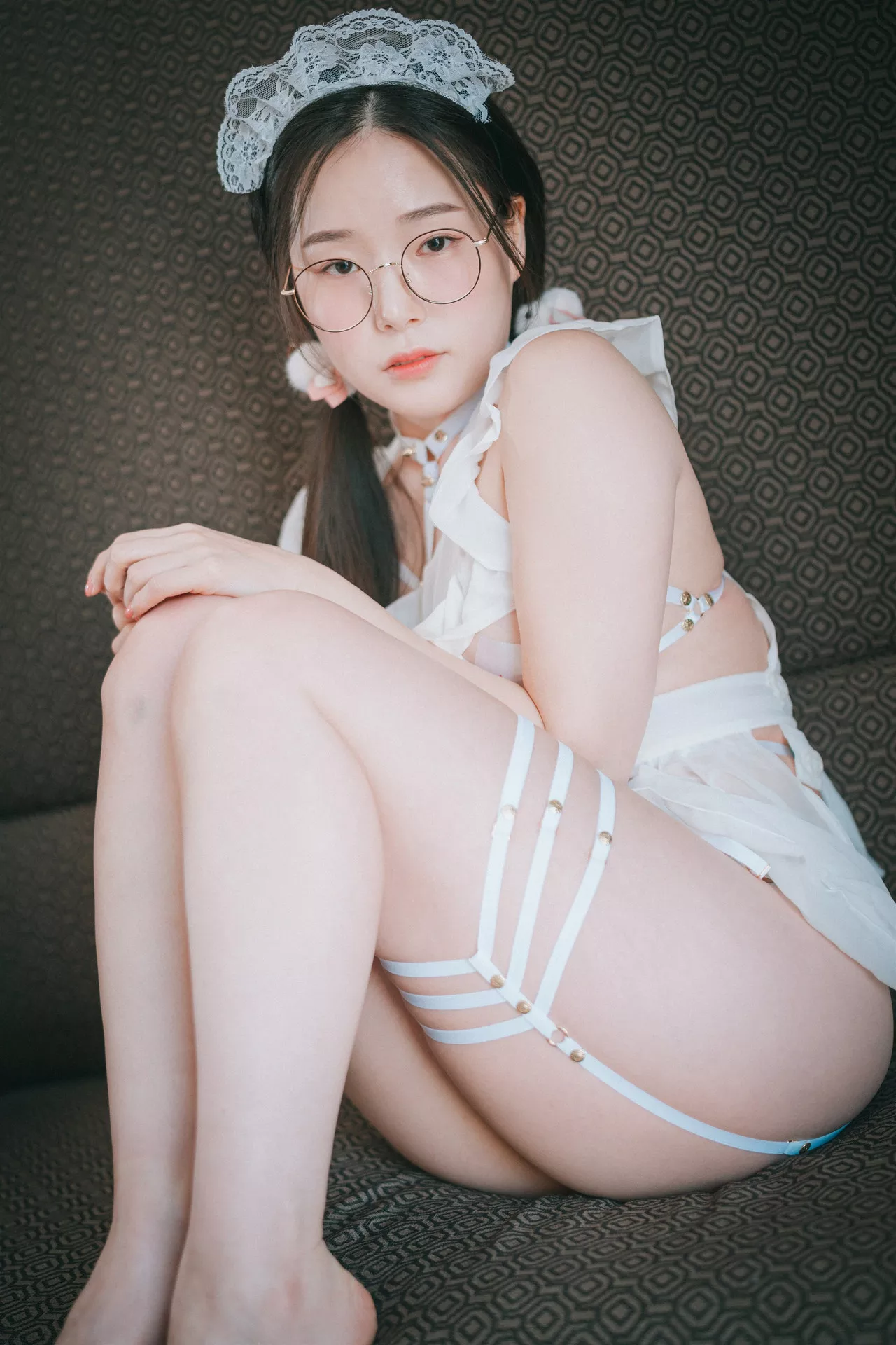 Chiffon 棒子 大佳玩】 艺术图 辣模 【DJAWA PIA Sheer Apron 全集修正