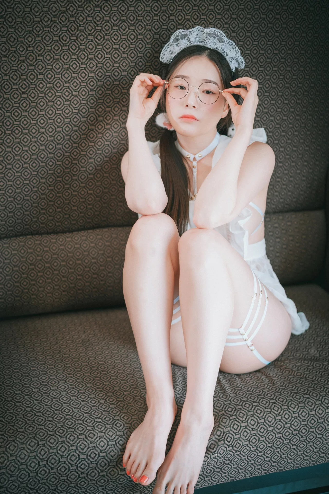 Chiffon 棒子 大佳玩】 艺术图 辣模 【DJAWA PIA Sheer Apron 全集修正