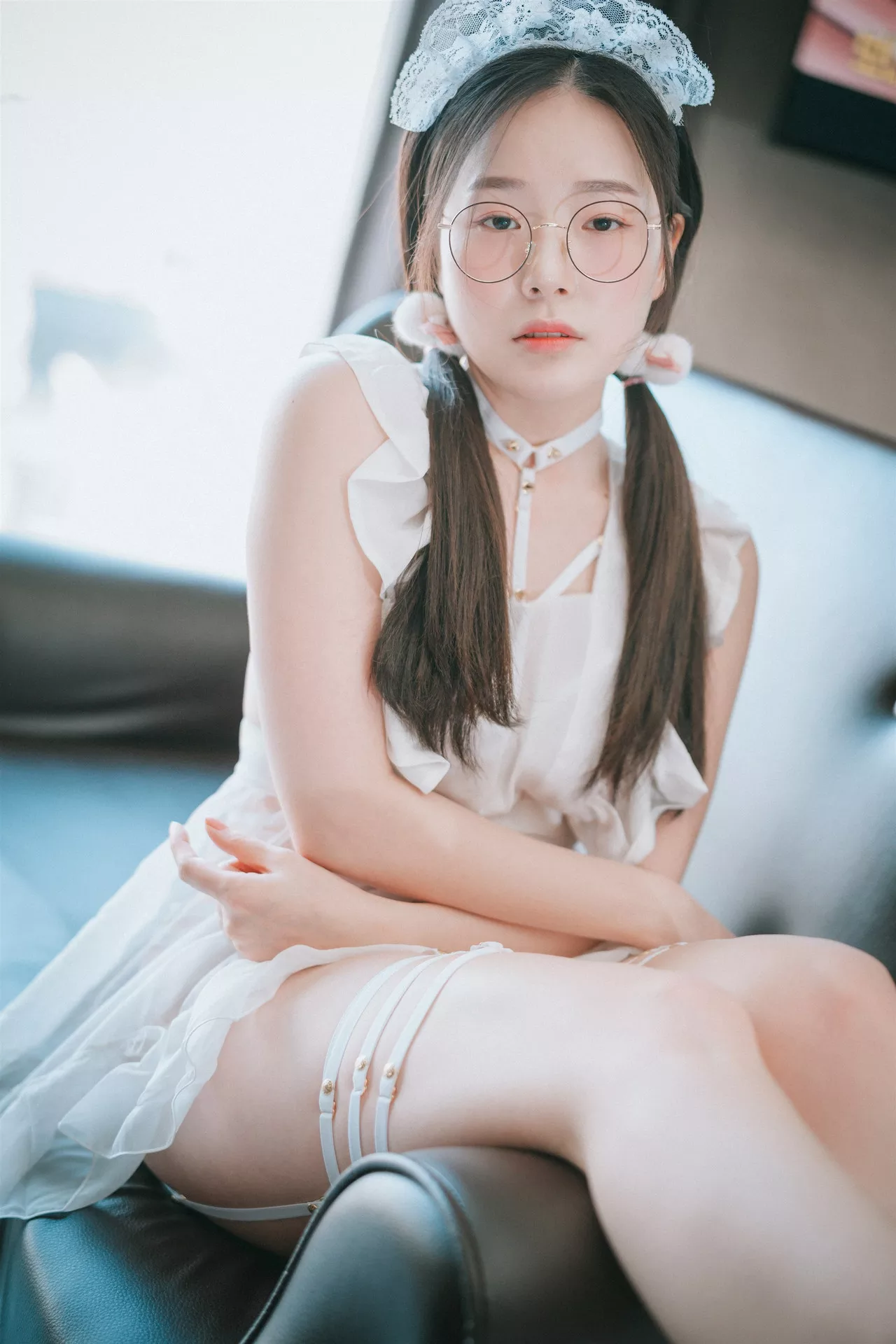 Chiffon 棒子 大佳玩】 艺术图 辣模 【DJAWA PIA Sheer Apron 全集修正