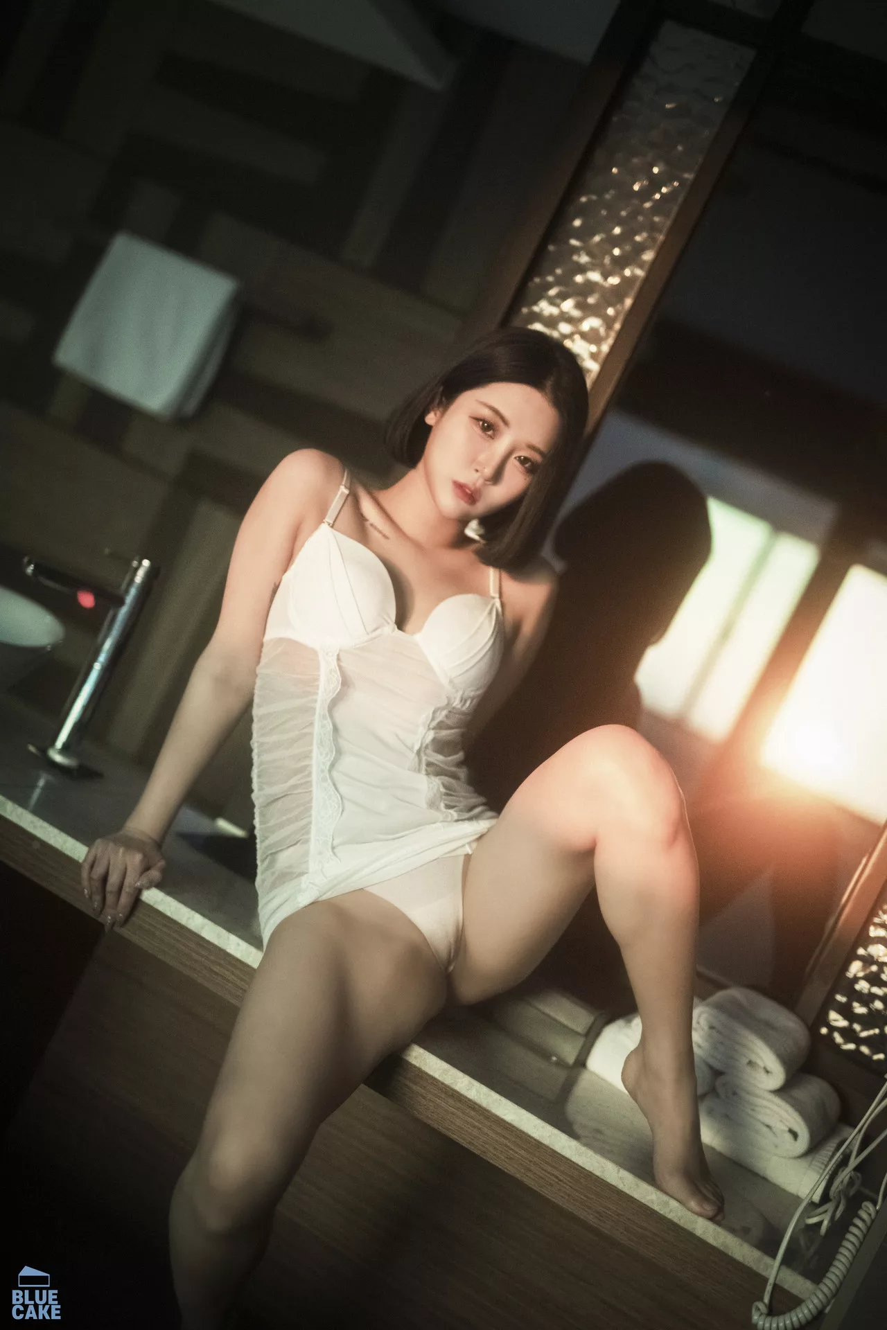 【BLUECAKE 韩国 Jeong Bomi 蓝色蛋糕】 SECRET 超清写真 佳人 全集修正 写真