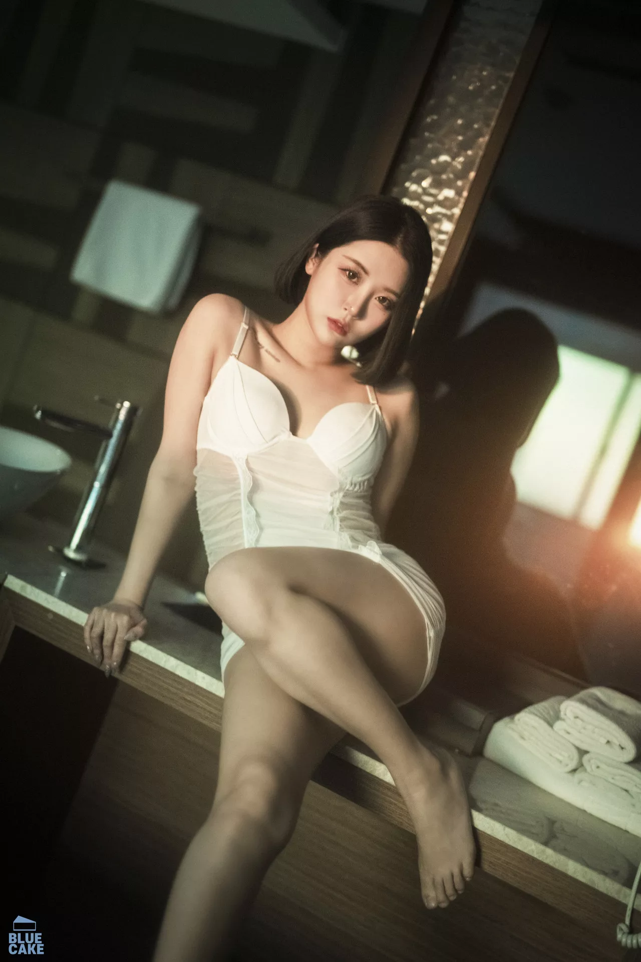 【BLUECAKE 韩国 Jeong Bomi 蓝色蛋糕】 SECRET 超清写真 佳人 全集修正 写真