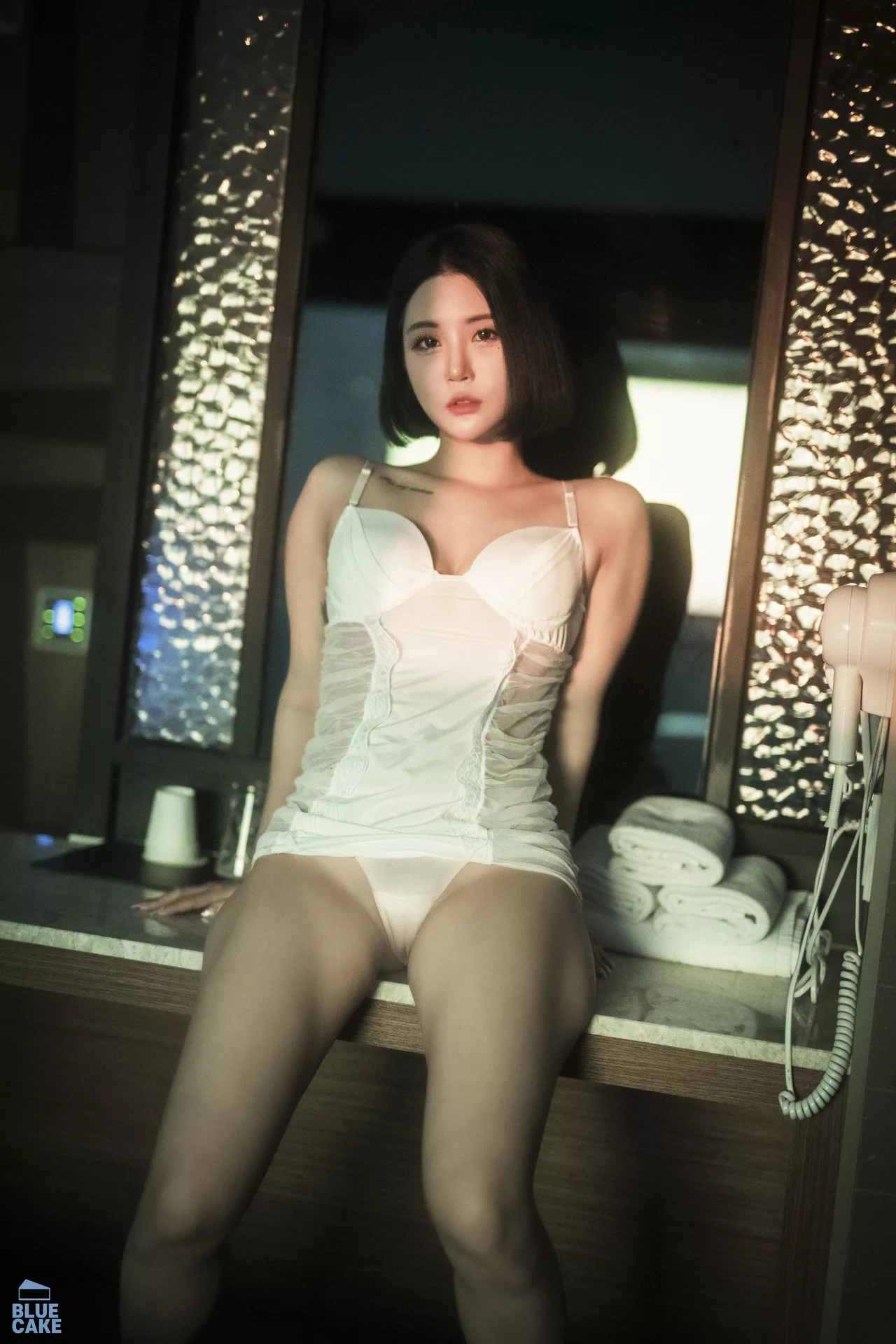 【BLUECAKE 韩国 Jeong Bomi 蓝色蛋糕】 SECRET 超清写真 佳人 全集修正 写真