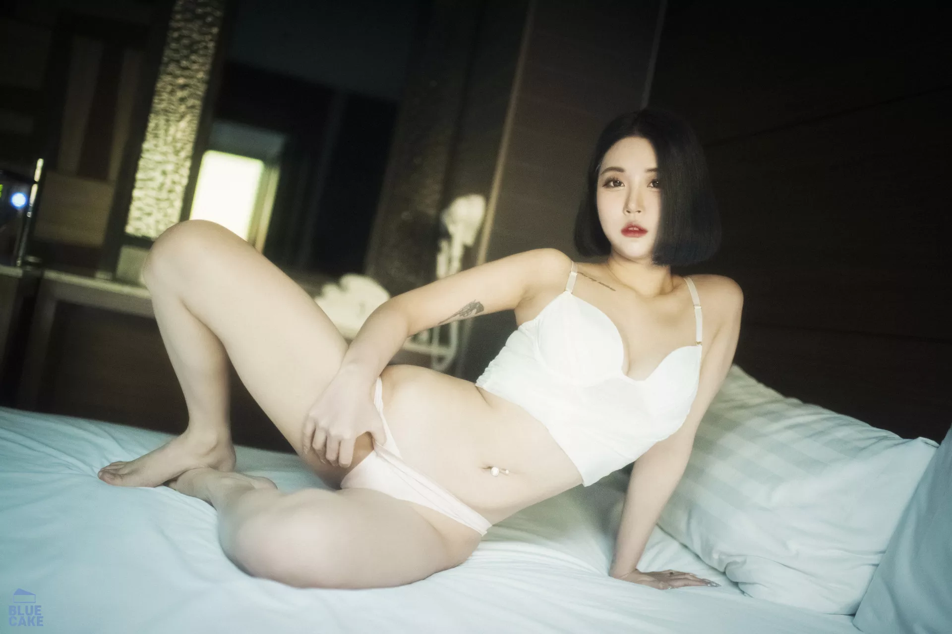【BLUECAKE 韩国 Jeong Bomi 蓝色蛋糕】 SECRET 超清写真 佳人 全集修正 写真