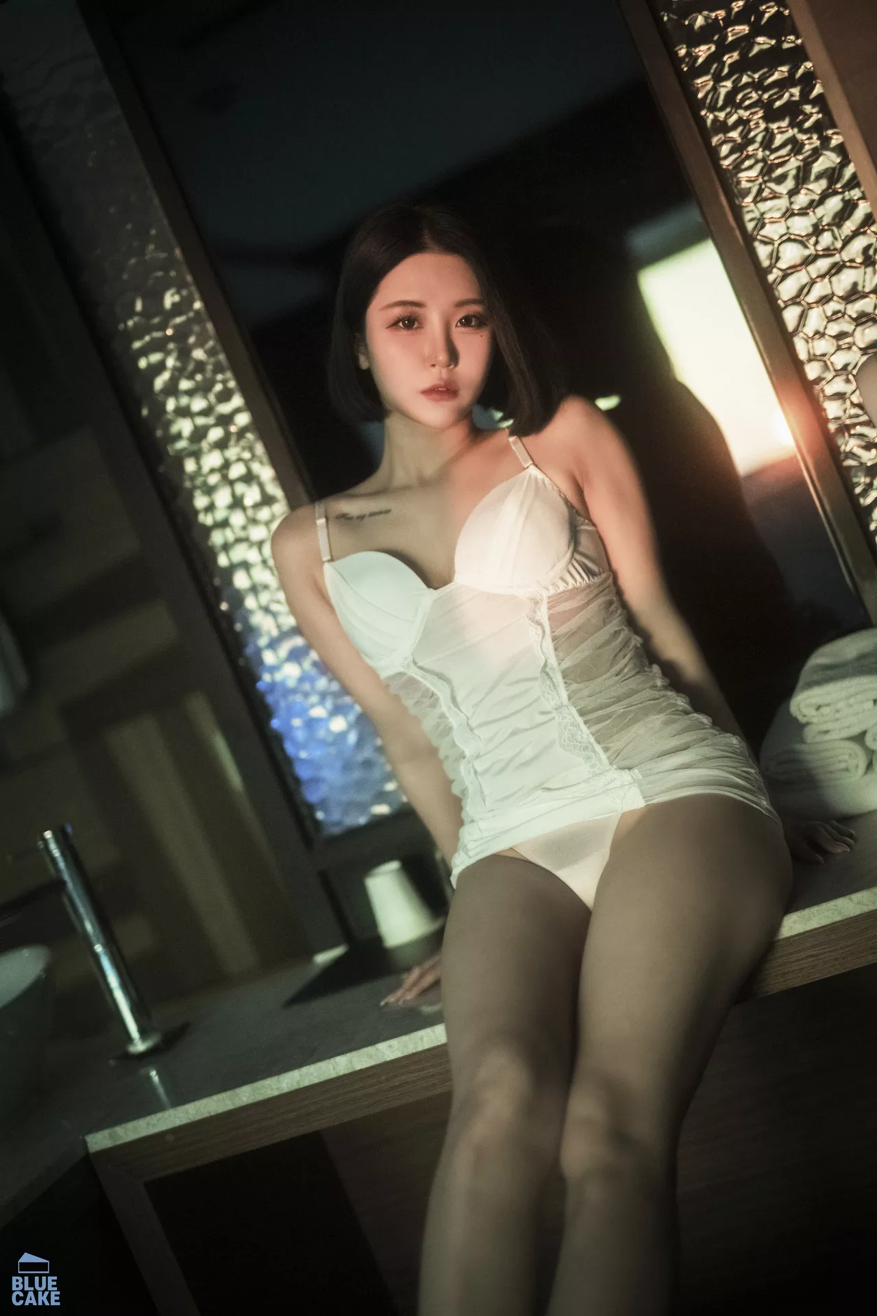 【BLUECAKE 韩国 Jeong Bomi 蓝色蛋糕】 SECRET 超清写真 佳人 全集修正 写真