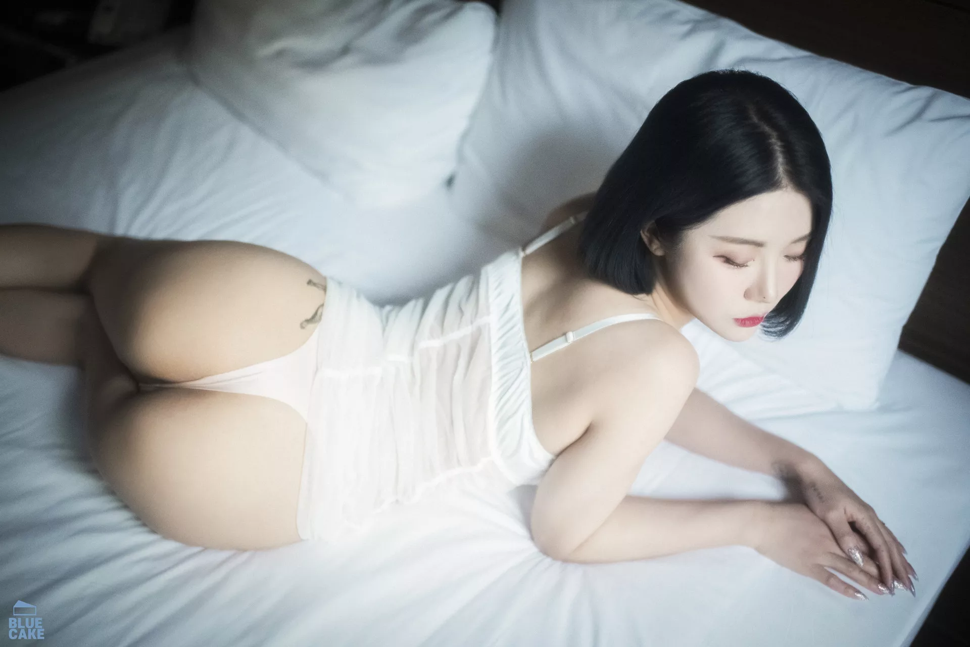 【BLUECAKE 韩国 Jeong Bomi 蓝色蛋糕】 SECRET 超清写真 佳人 全集修正 写真