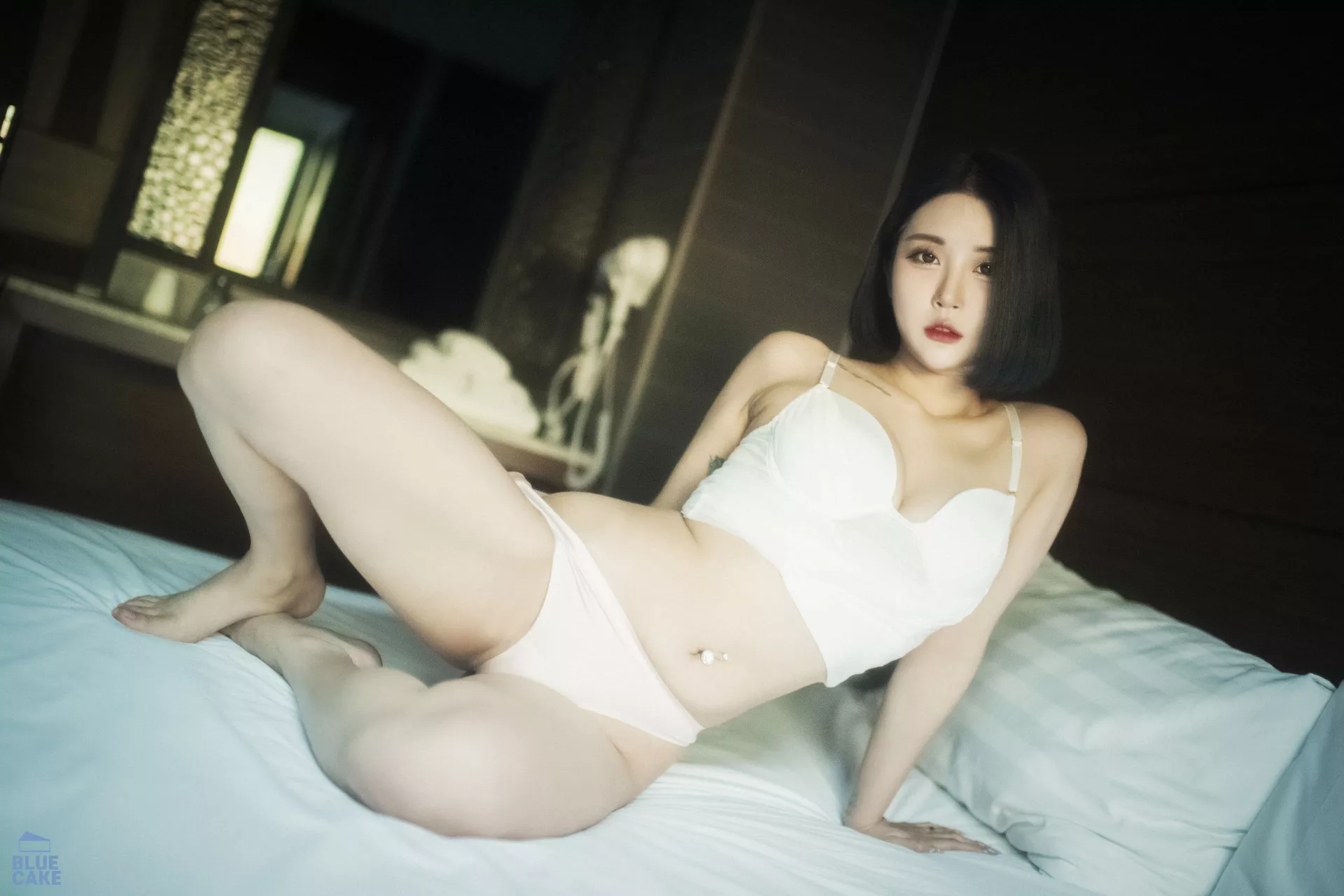 【BLUECAKE 韩国 Jeong Bomi 蓝色蛋糕】 SECRET 超清写真 佳人 全集修正 写真