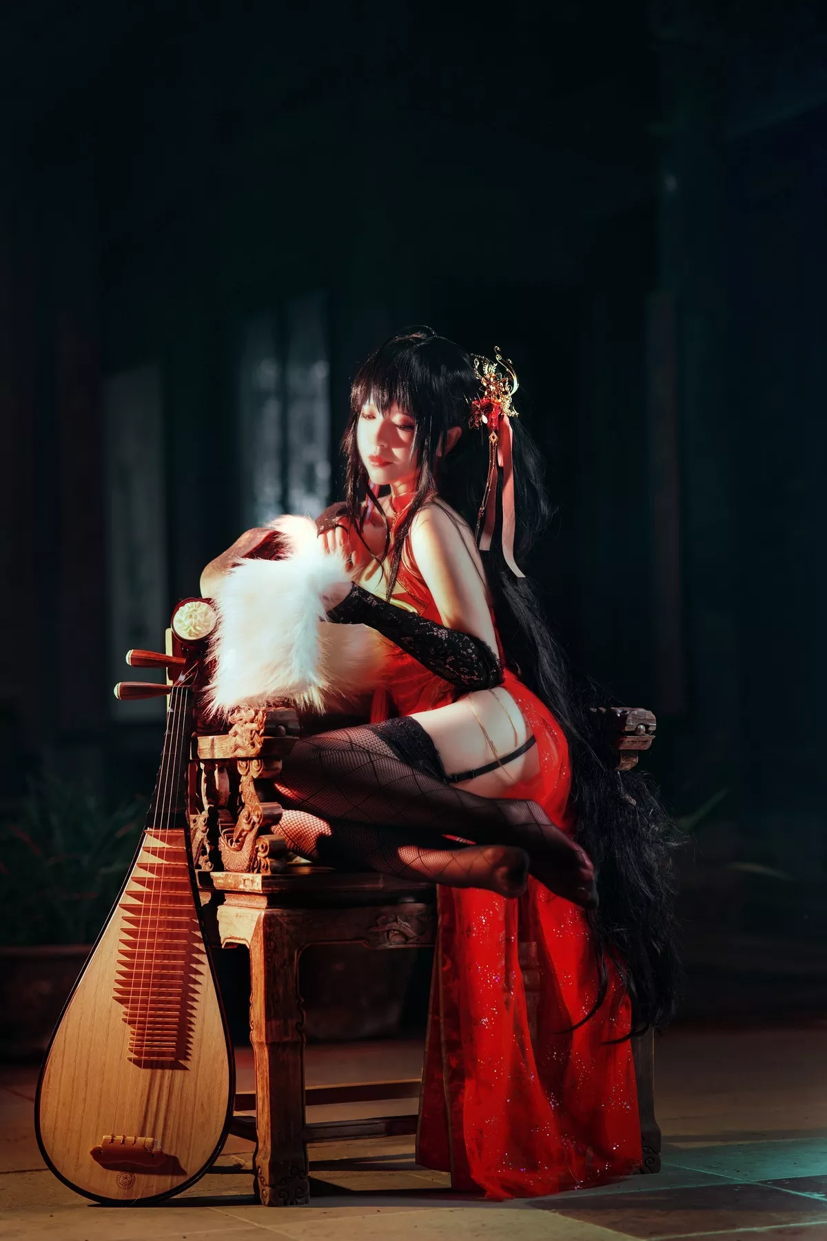 福报 Cosplay 旗袍 大凤 美人 【半半子】