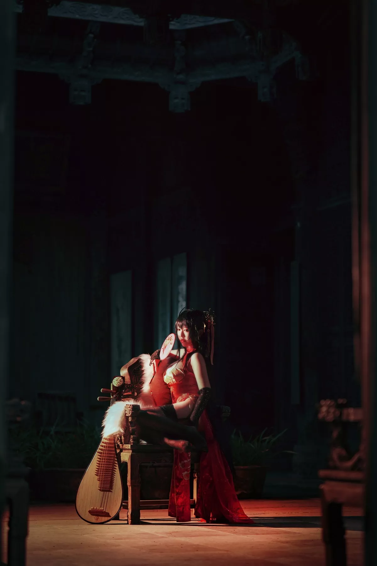 福报 Cosplay 旗袍 大凤 美人 【半半子】