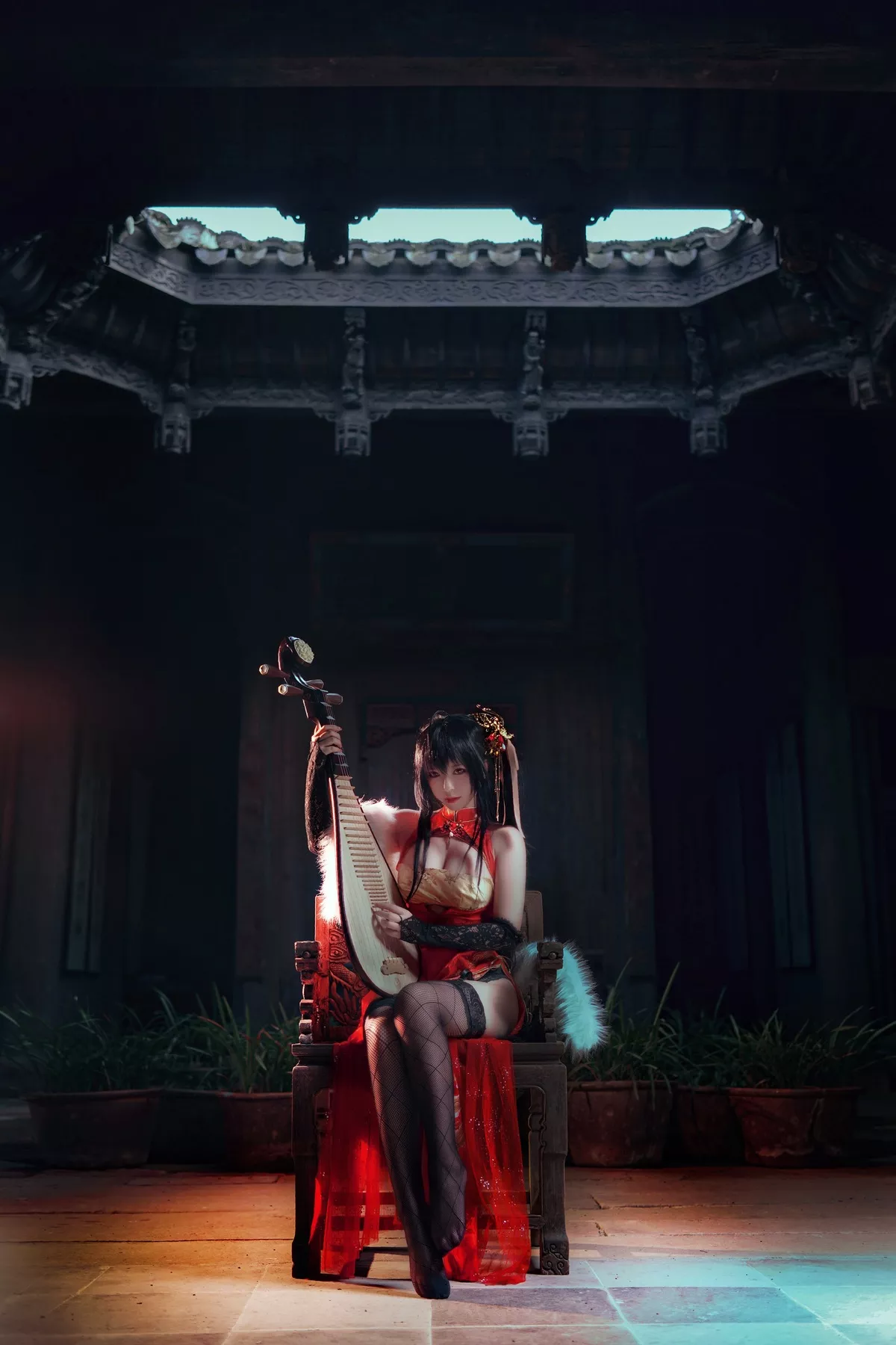 福报 Cosplay 旗袍 大凤 美人 【半半子】