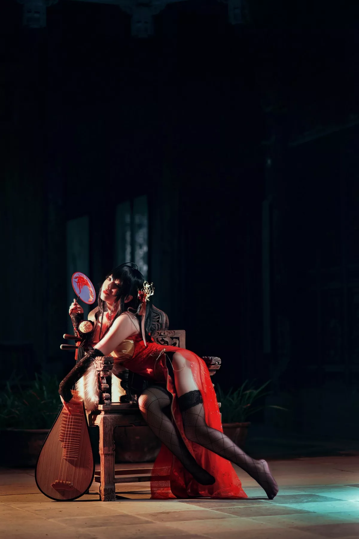 福报 Cosplay 旗袍 大凤 美人 【半半子】