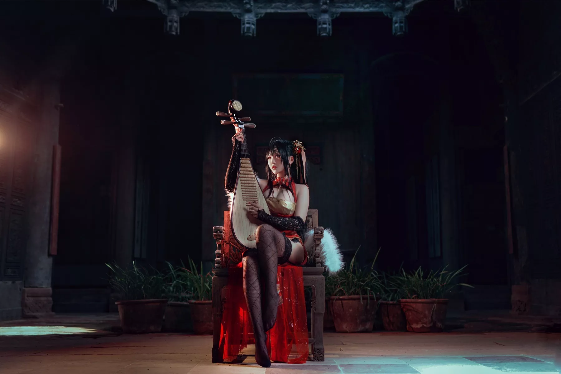 福报 Cosplay 旗袍 大凤 美人 【半半子】
