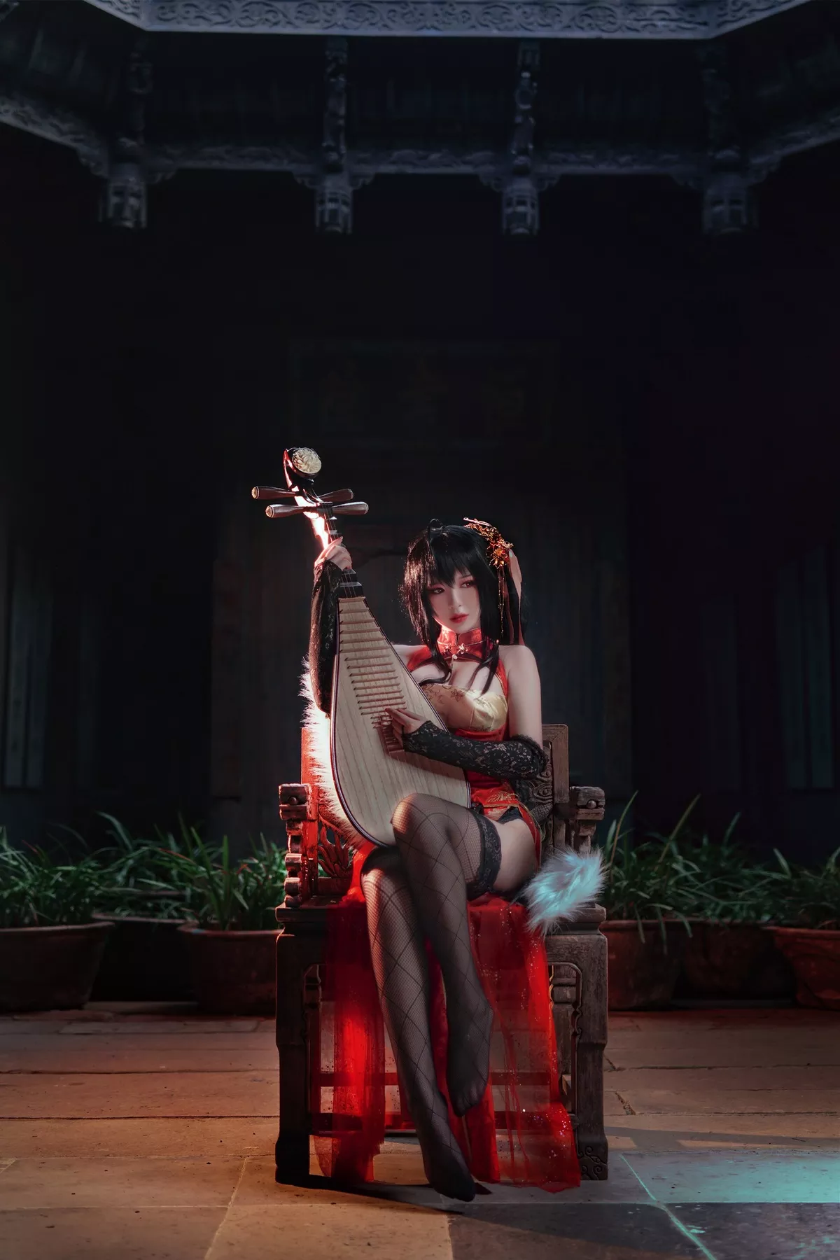 福报 Cosplay 旗袍 大凤 美人 【半半子】