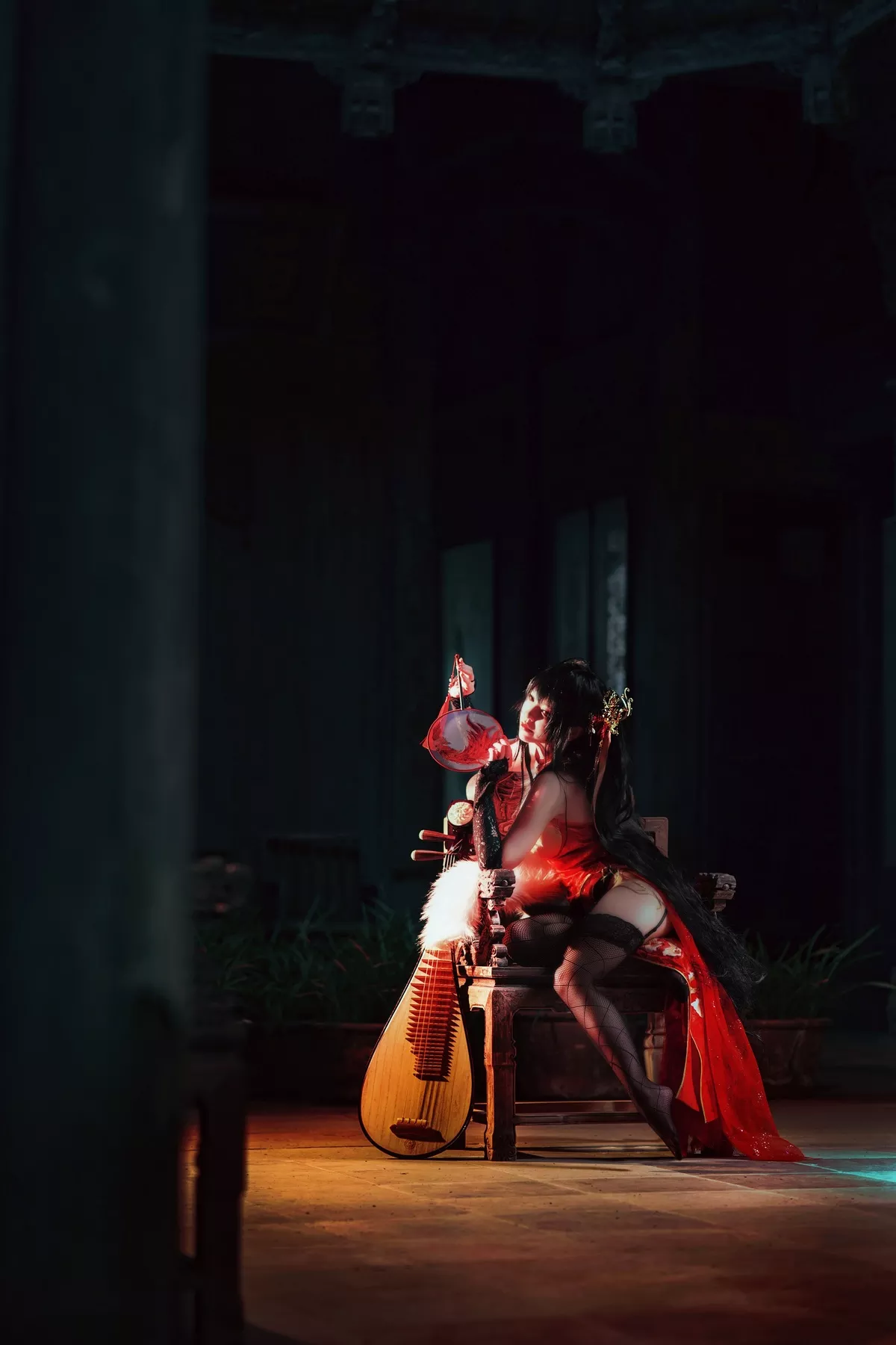 福报 Cosplay 旗袍 大凤 美人 【半半子】