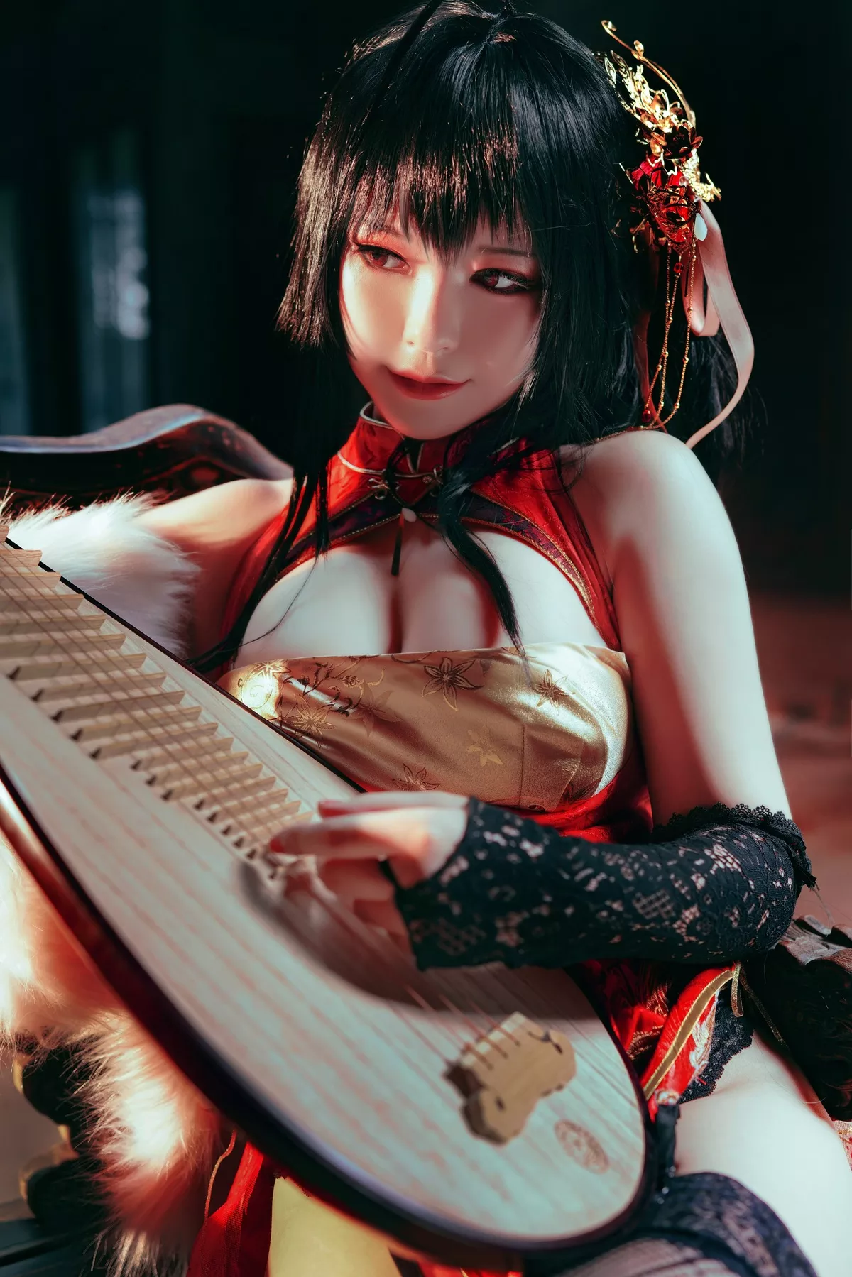 福报 Cosplay 旗袍 大凤 美人 【半半子】