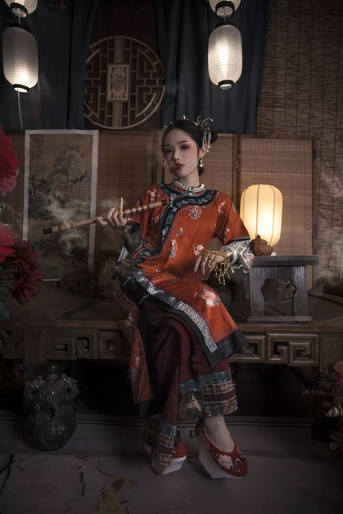 高画质写真图集 TiTi《满清服装》 钛合金