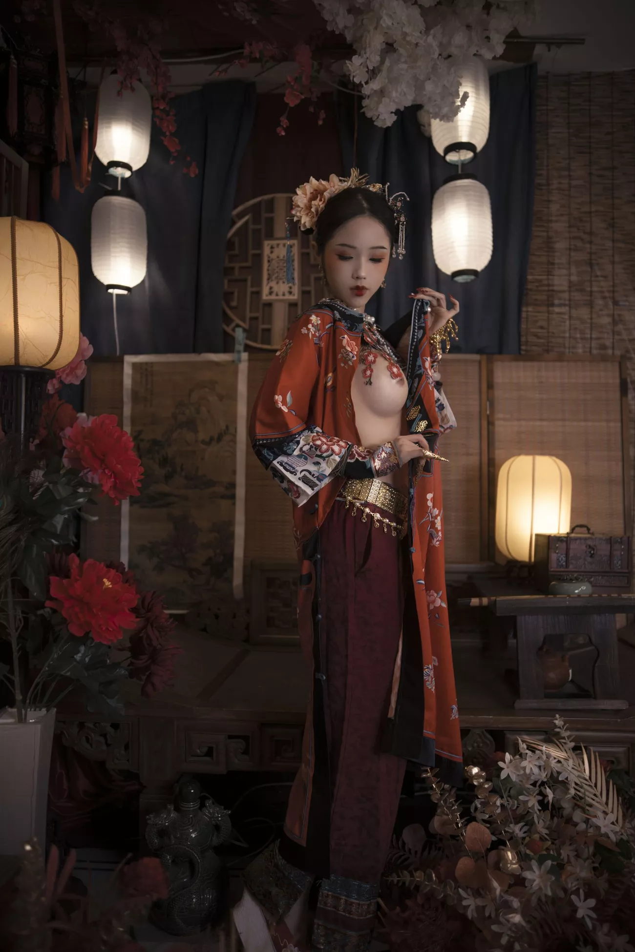 高画质写真图集 TiTi《满清服装》 钛合金