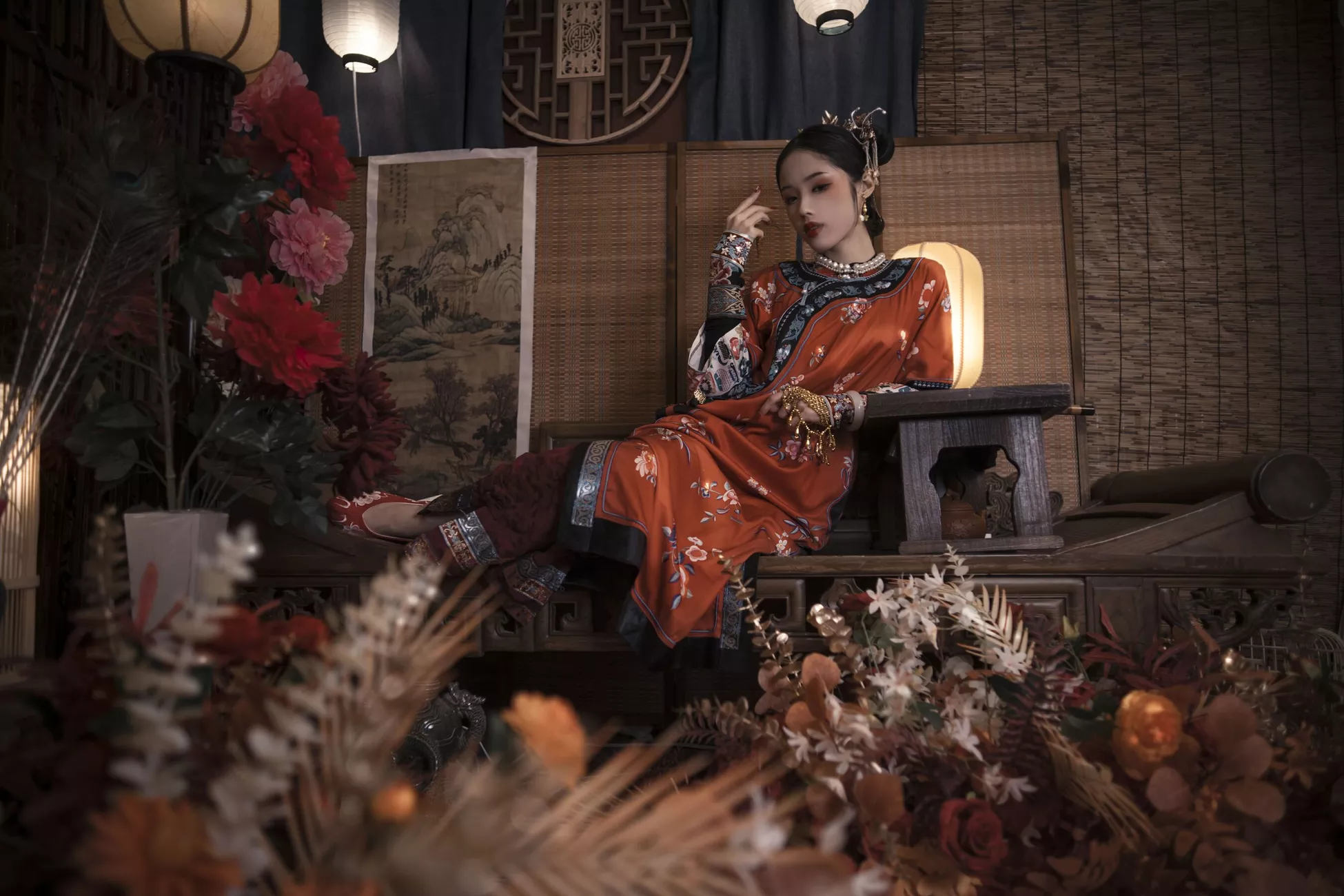 高画质写真图集 TiTi《满清服装》 钛合金