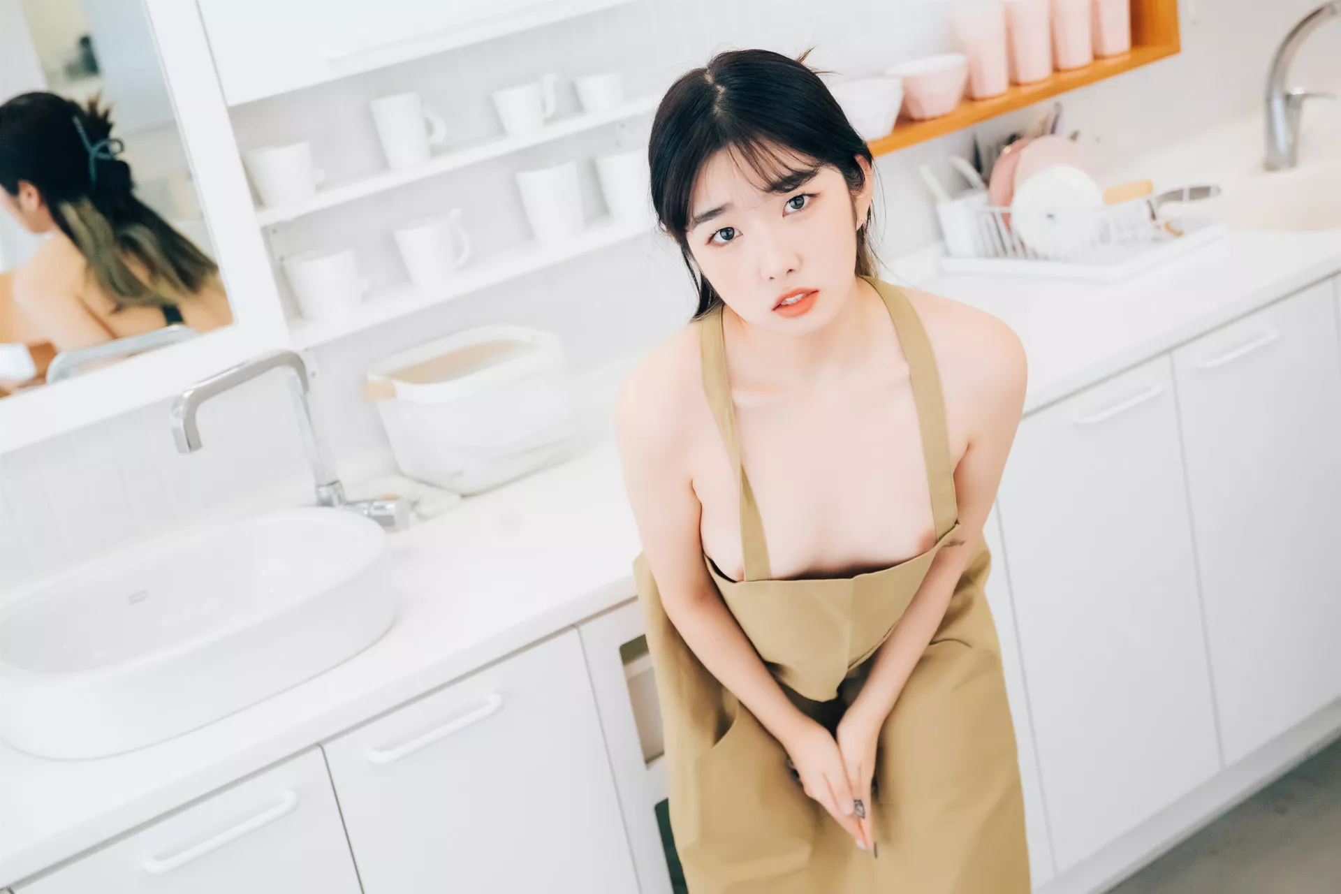 艺术图】 全集修正 艺术图 Sonson 淫惰丫头 韩国 丽人 韩国 Nude 丽人 【Loozy Apron