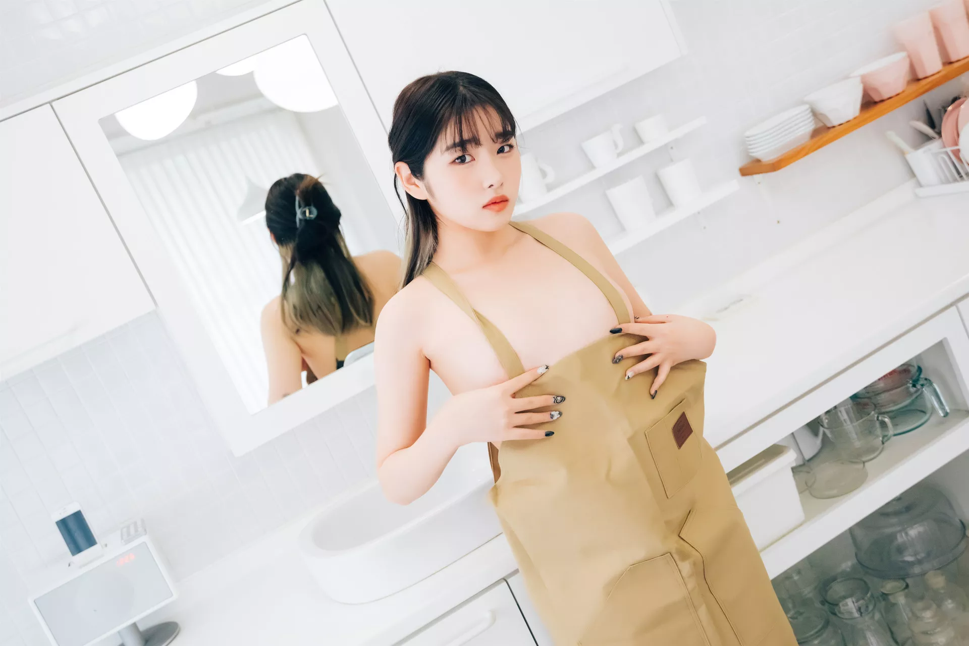 艺术图】 全集修正 艺术图 Sonson 淫惰丫头 韩国 丽人 韩国 Nude 丽人 【Loozy Apron