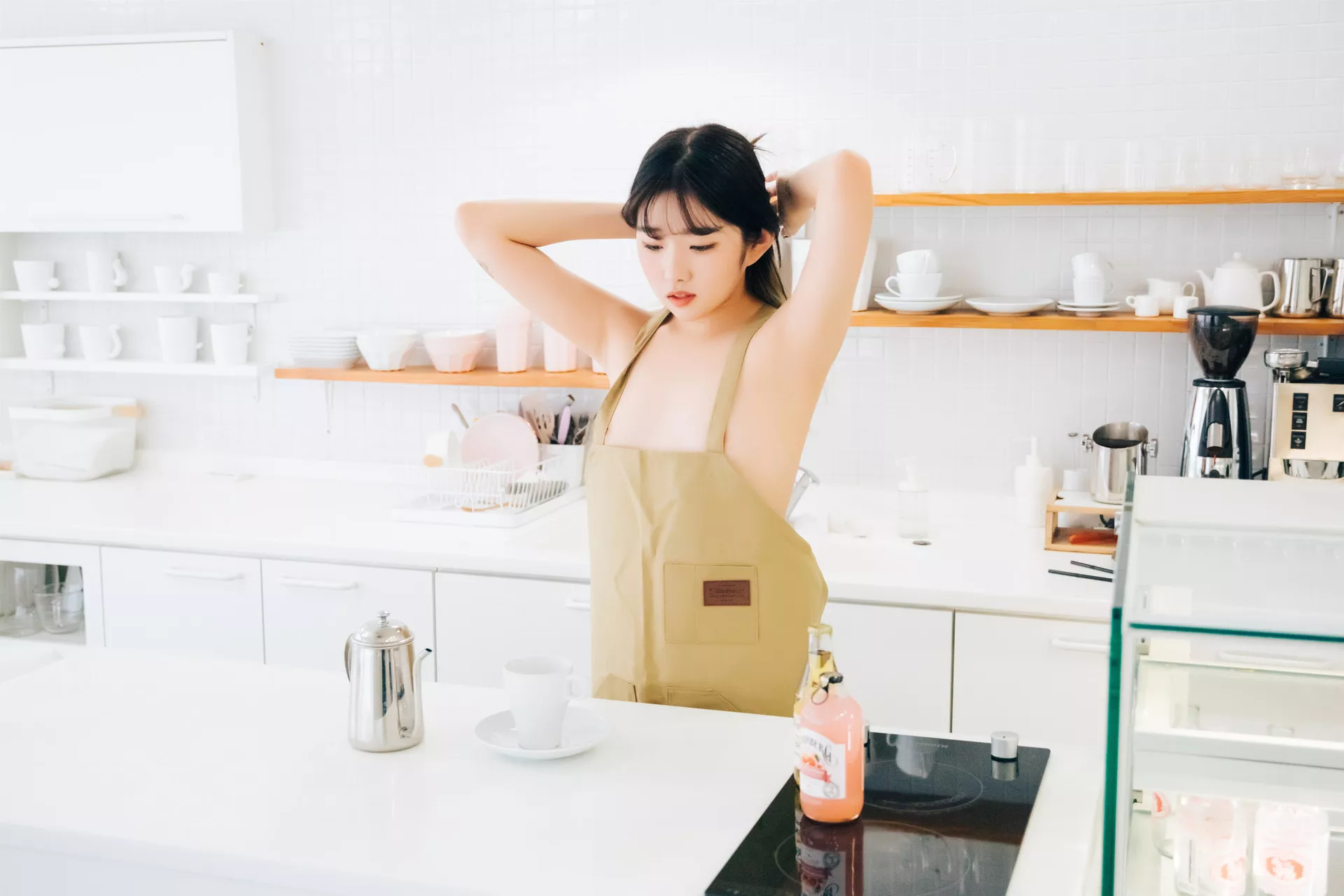 艺术图】 全集修正 艺术图 Sonson 淫惰丫头 韩国 丽人 韩国 Nude 丽人 【Loozy Apron