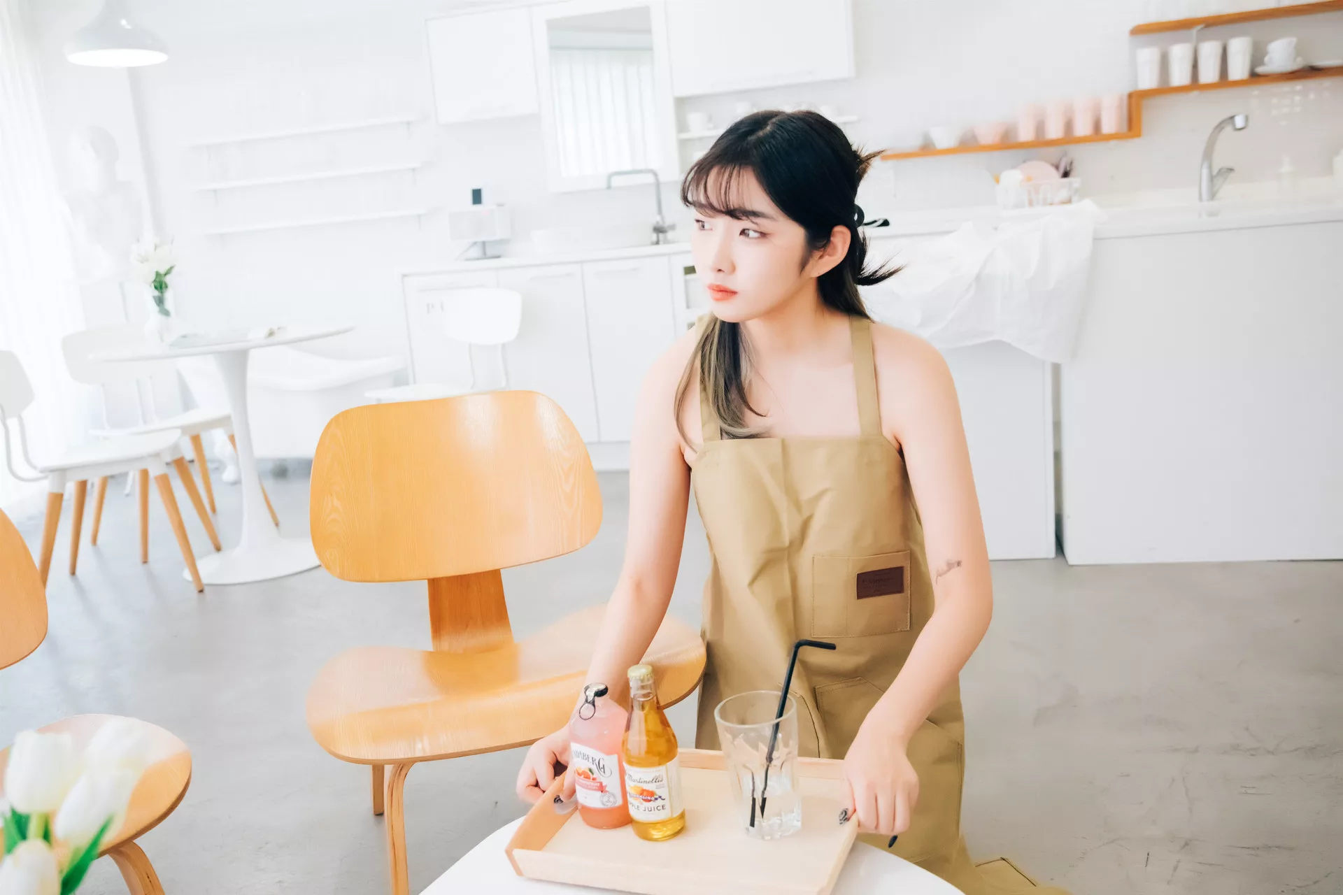 艺术图】 全集修正 艺术图 Sonson 淫惰丫头 韩国 丽人 韩国 Nude 丽人 【Loozy Apron
