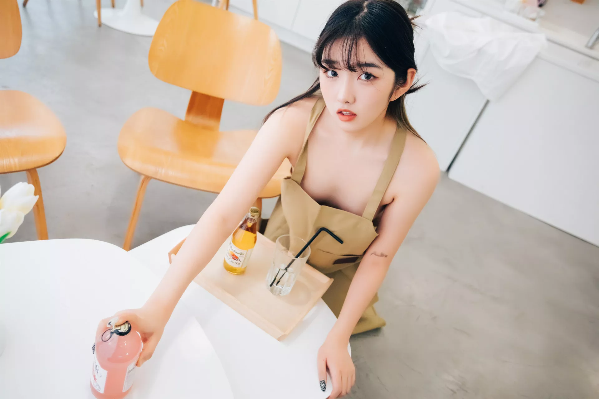 艺术图】 全集修正 艺术图 Sonson 淫惰丫头 韩国 丽人 韩国 Nude 丽人 【Loozy Apron