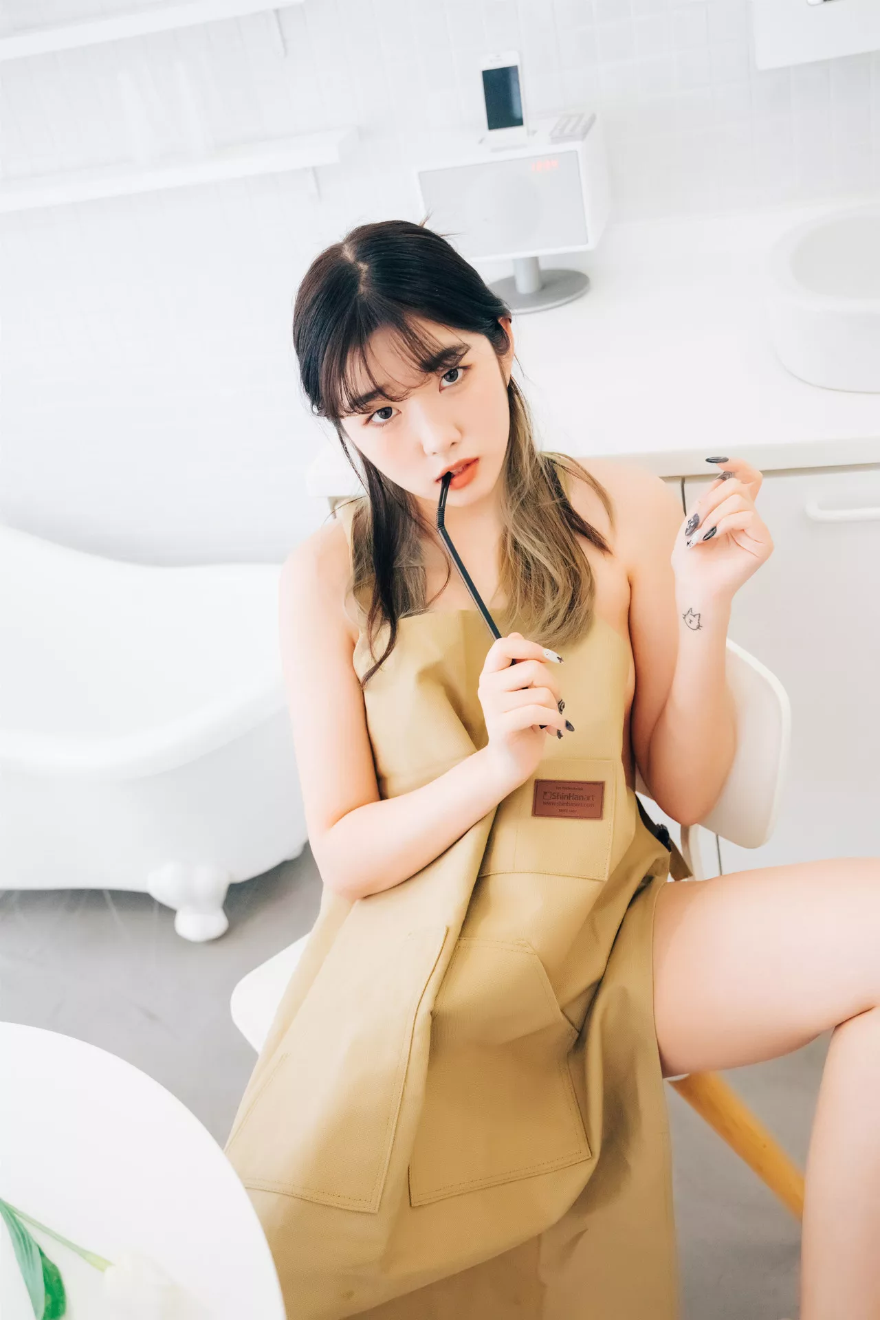 艺术图】 全集修正 艺术图 Sonson 淫惰丫头 韩国 丽人 韩国 Nude 丽人 【Loozy Apron