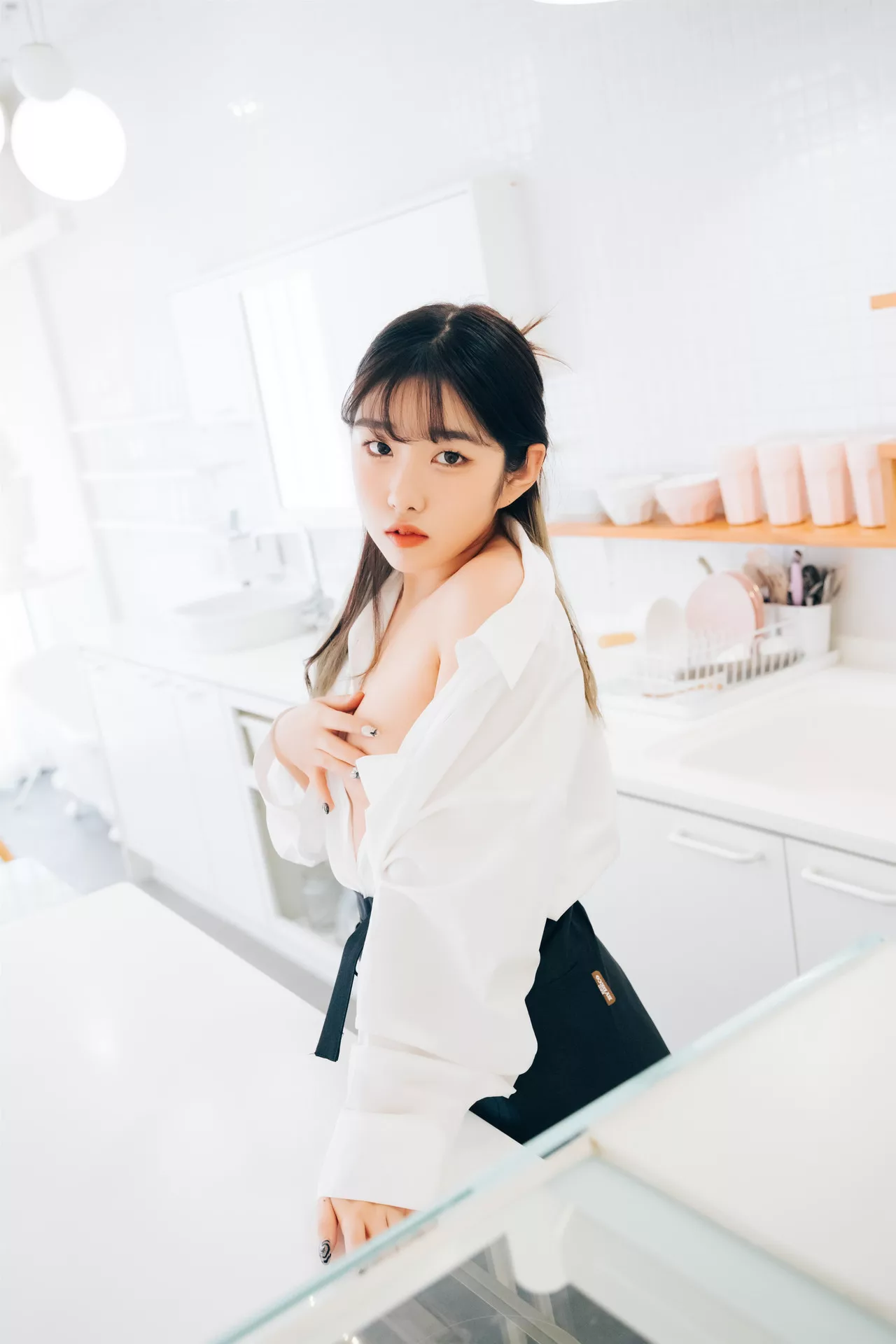 艺术图】 全集修正 艺术图 Sonson 淫惰丫头 韩国 丽人 韩国 Nude 丽人 【Loozy Apron