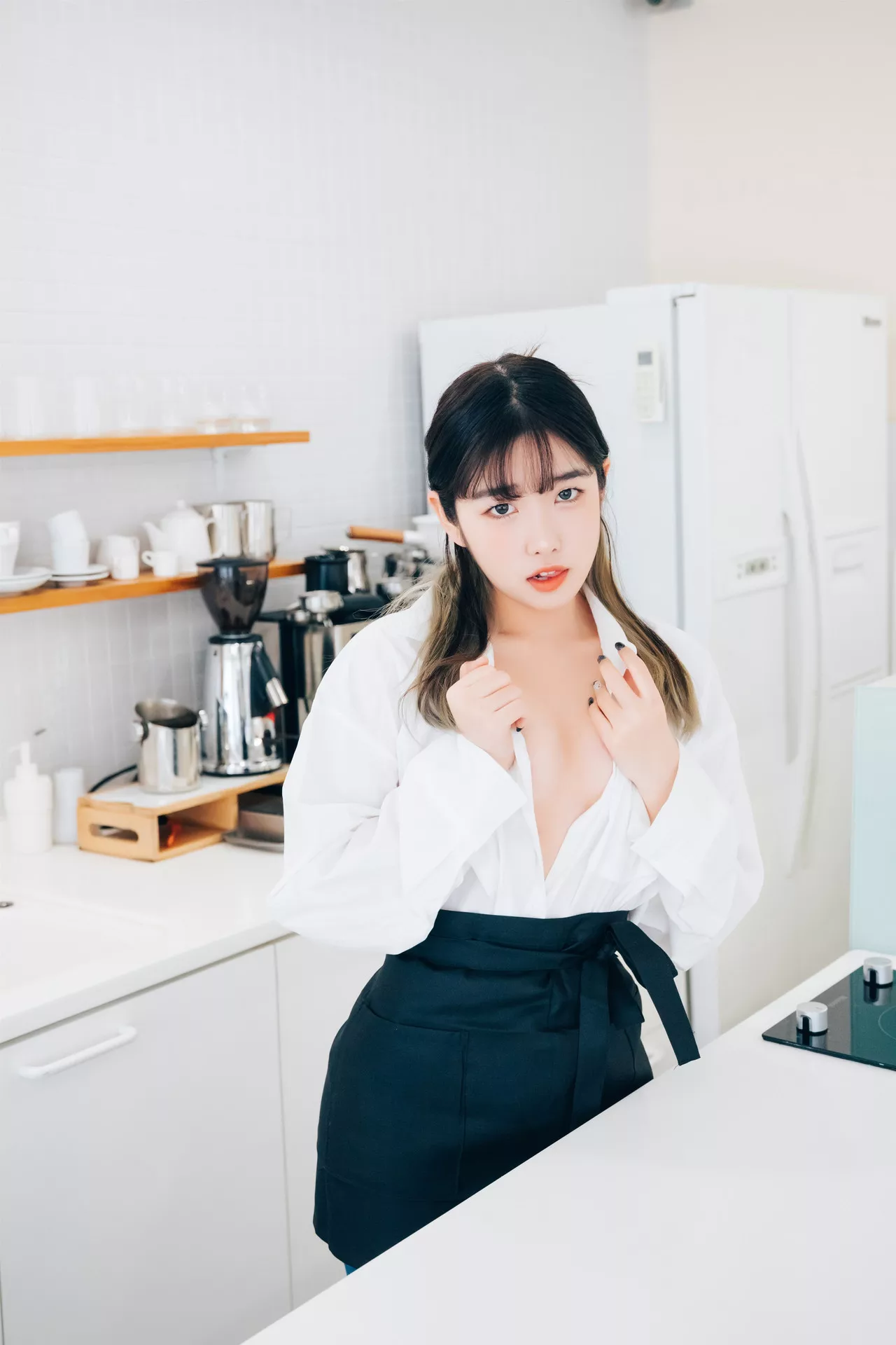 艺术图】 全集修正 艺术图 Sonson 淫惰丫头 韩国 丽人 韩国 Nude 丽人 【Loozy Apron