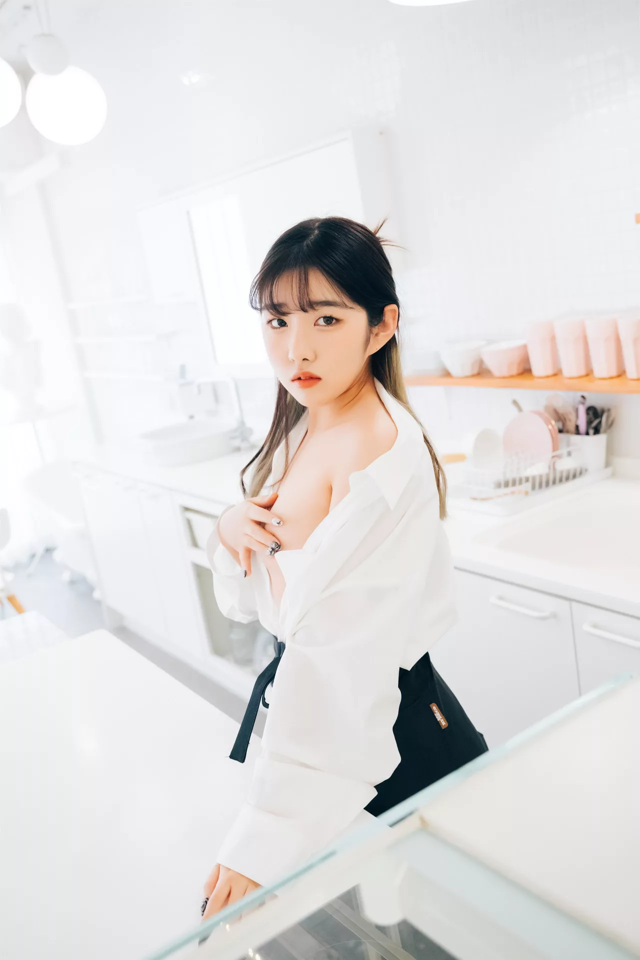 艺术图】 全集修正 艺术图 Sonson 淫惰丫头 韩国 丽人 韩国 Nude 丽人 【Loozy Apron