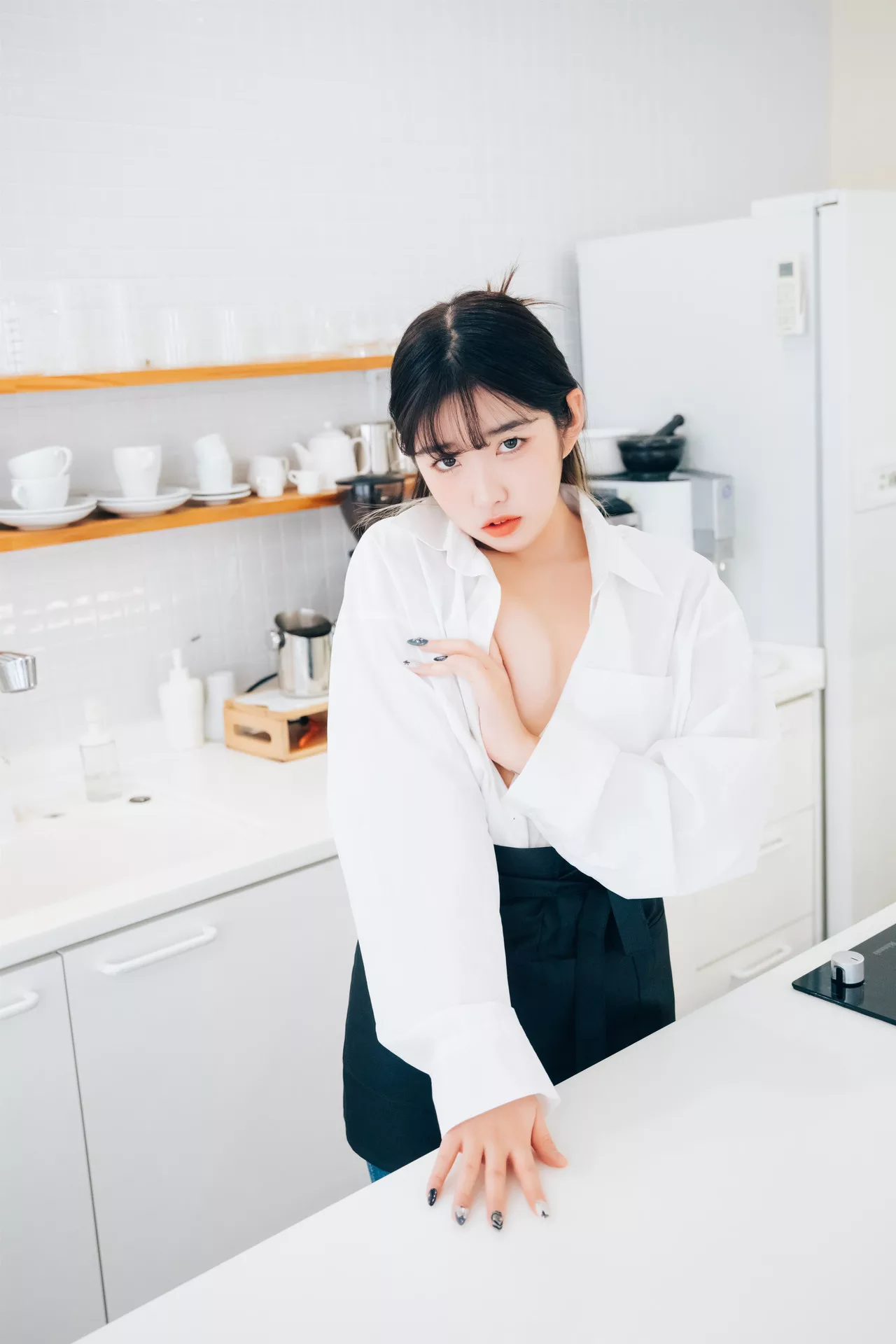 艺术图】 全集修正 艺术图 Sonson 淫惰丫头 韩国 丽人 韩国 Nude 丽人 【Loozy Apron