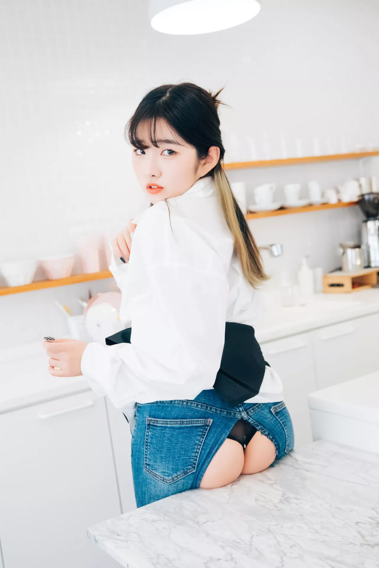艺术图】 全集修正 艺术图 Sonson 淫惰丫头 韩国 丽人 韩国 Nude 丽人 【Loozy Apron