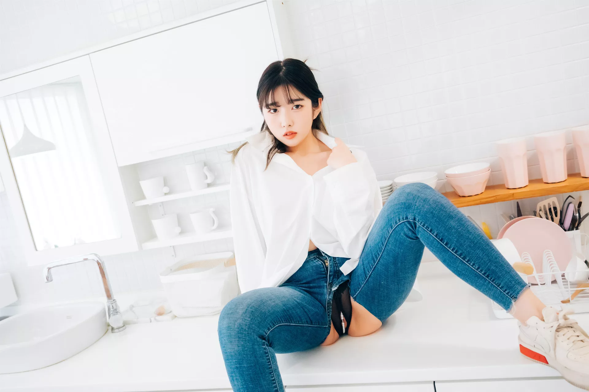 艺术图】 全集修正 艺术图 Sonson 淫惰丫头 韩国 丽人 韩国 Nude 丽人 【Loozy Apron