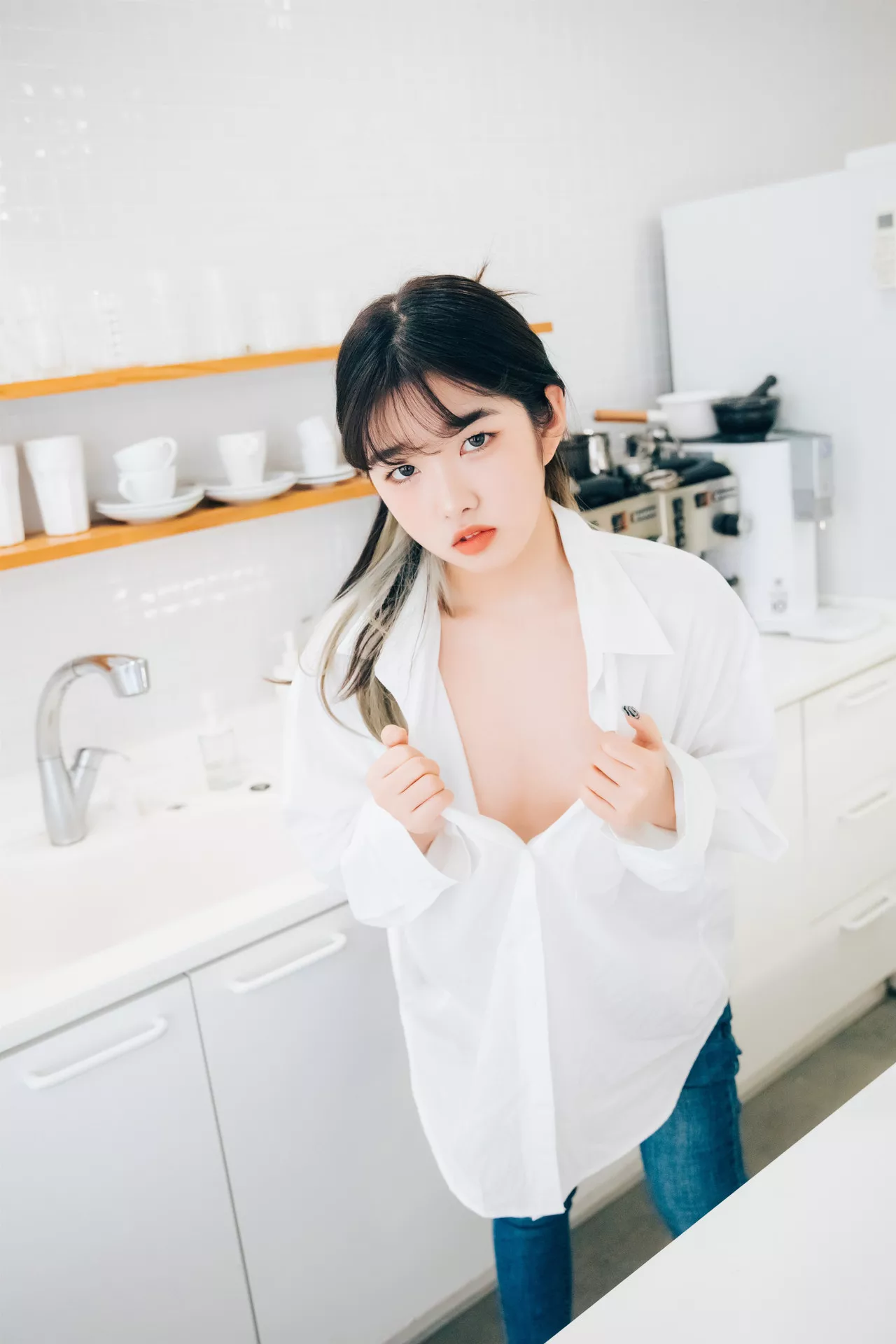 艺术图】 全集修正 艺术图 Sonson 淫惰丫头 韩国 丽人 韩国 Nude 丽人 【Loozy Apron