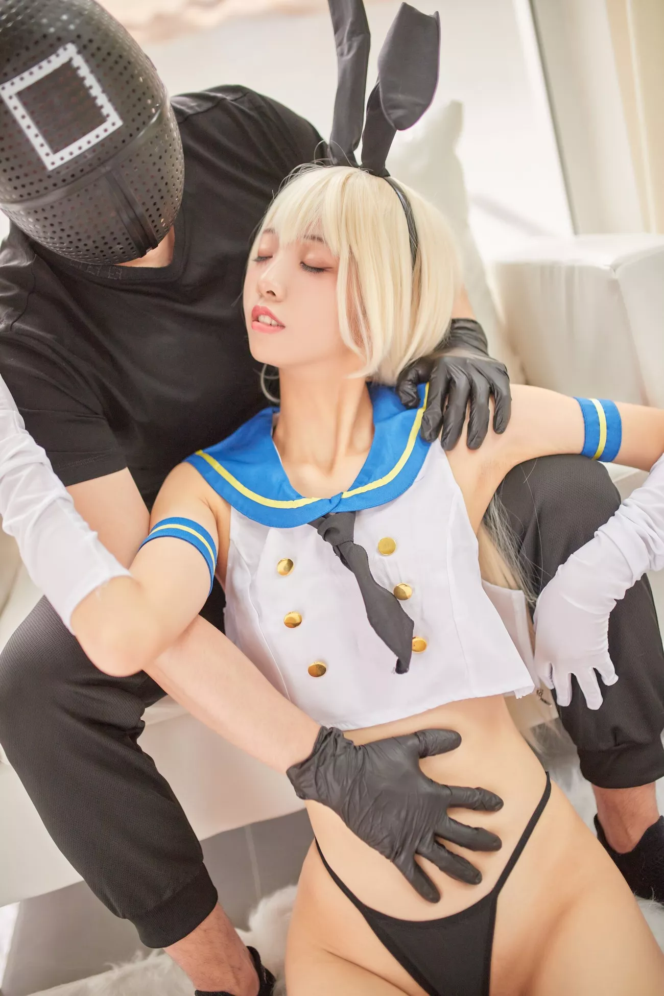 西瓜菇凉 高清写真套图 《C服岛风菇凉》