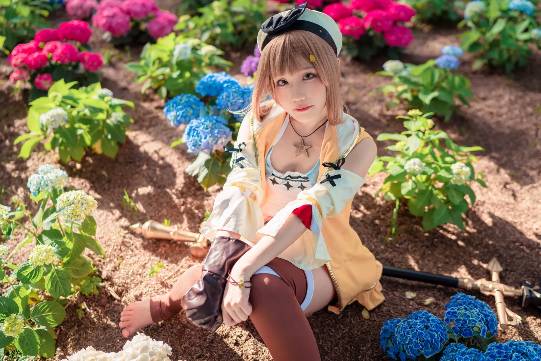 福利 Cosplay 美人 莱莎 【Mime弥美】 的�b金工房