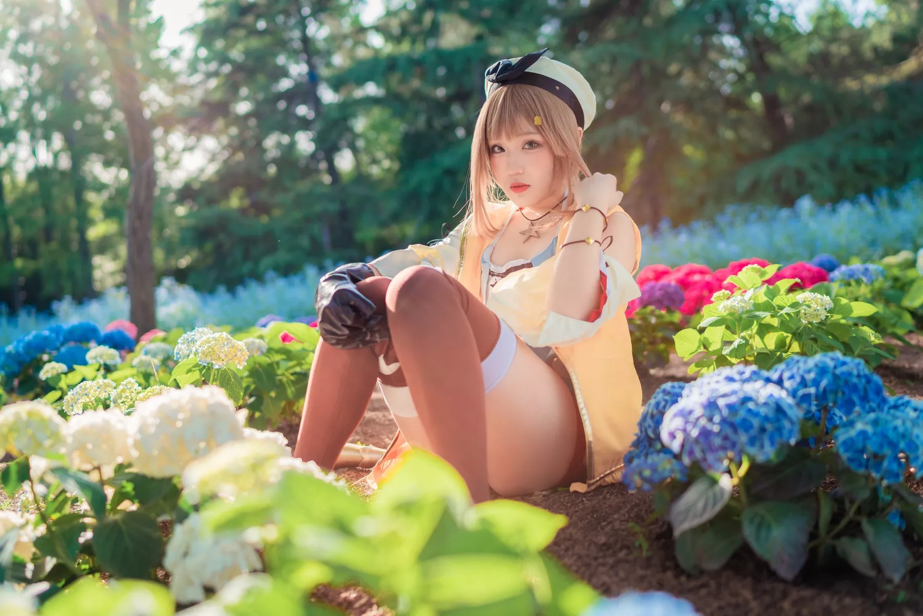 福利 Cosplay 美人 莱莎 【Mime弥美】 的�b金工房