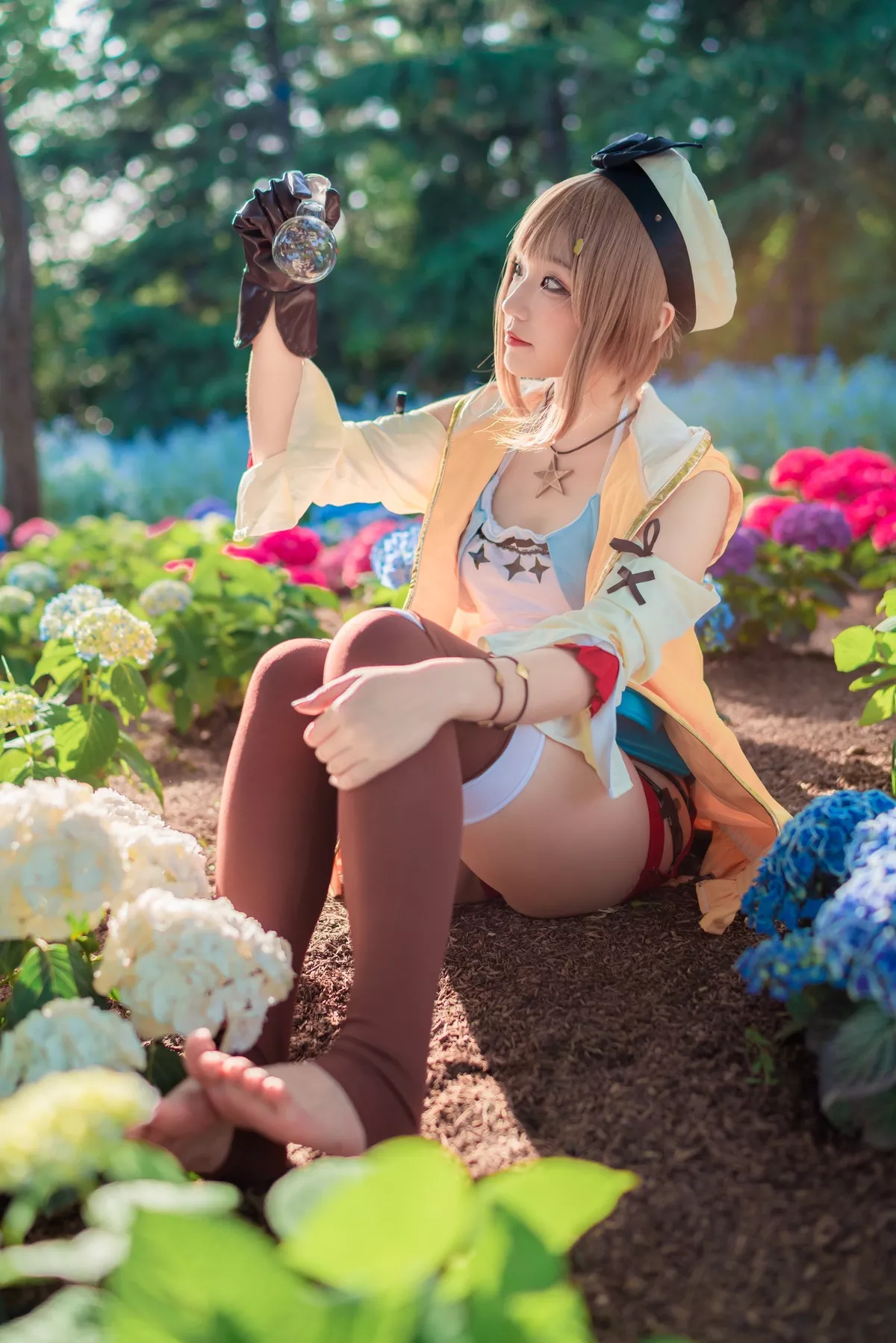 福利 Cosplay 美人 莱莎 【Mime弥美】 的�b金工房