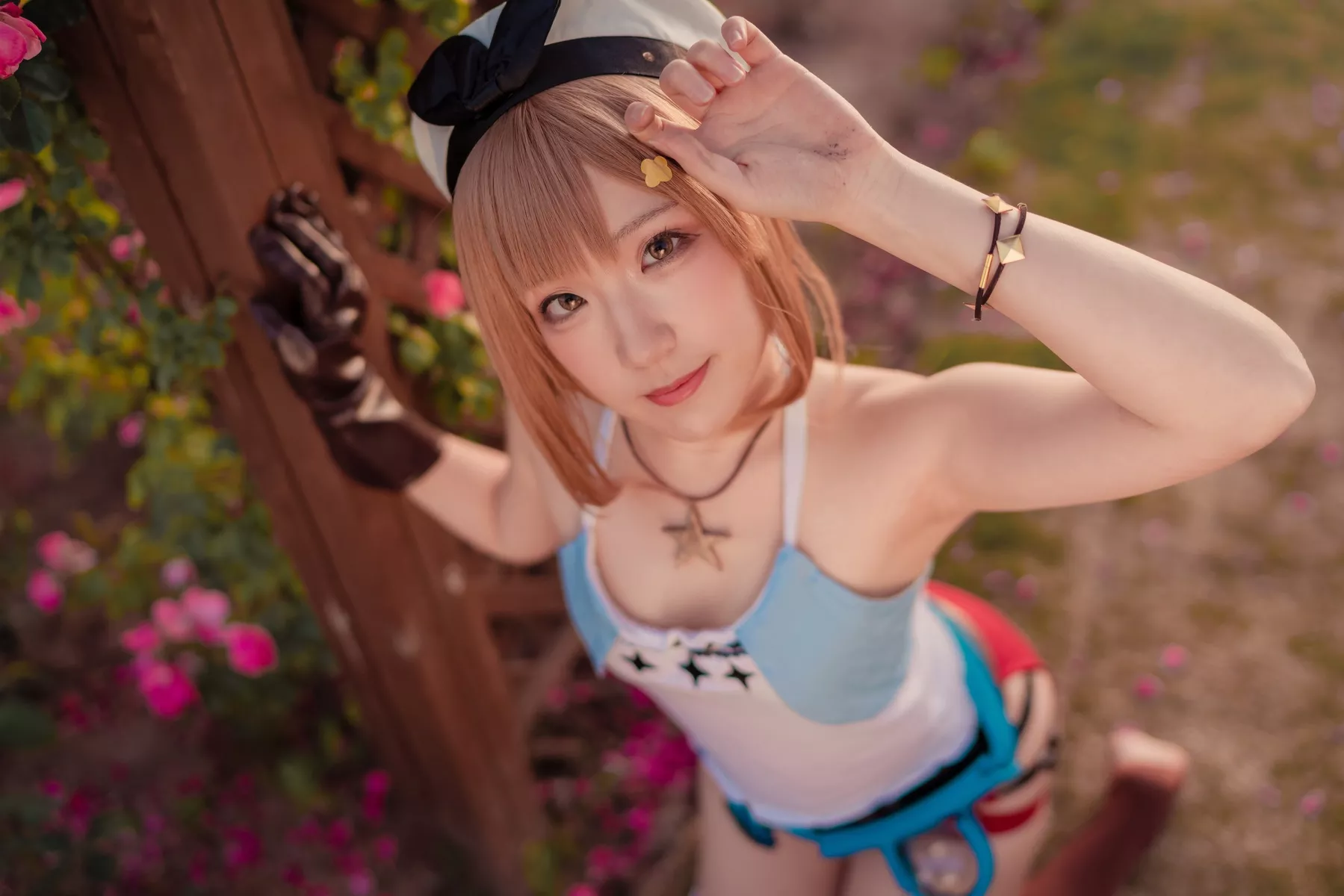 福利 Cosplay 美人 莱莎 【Mime弥美】 的�b金工房