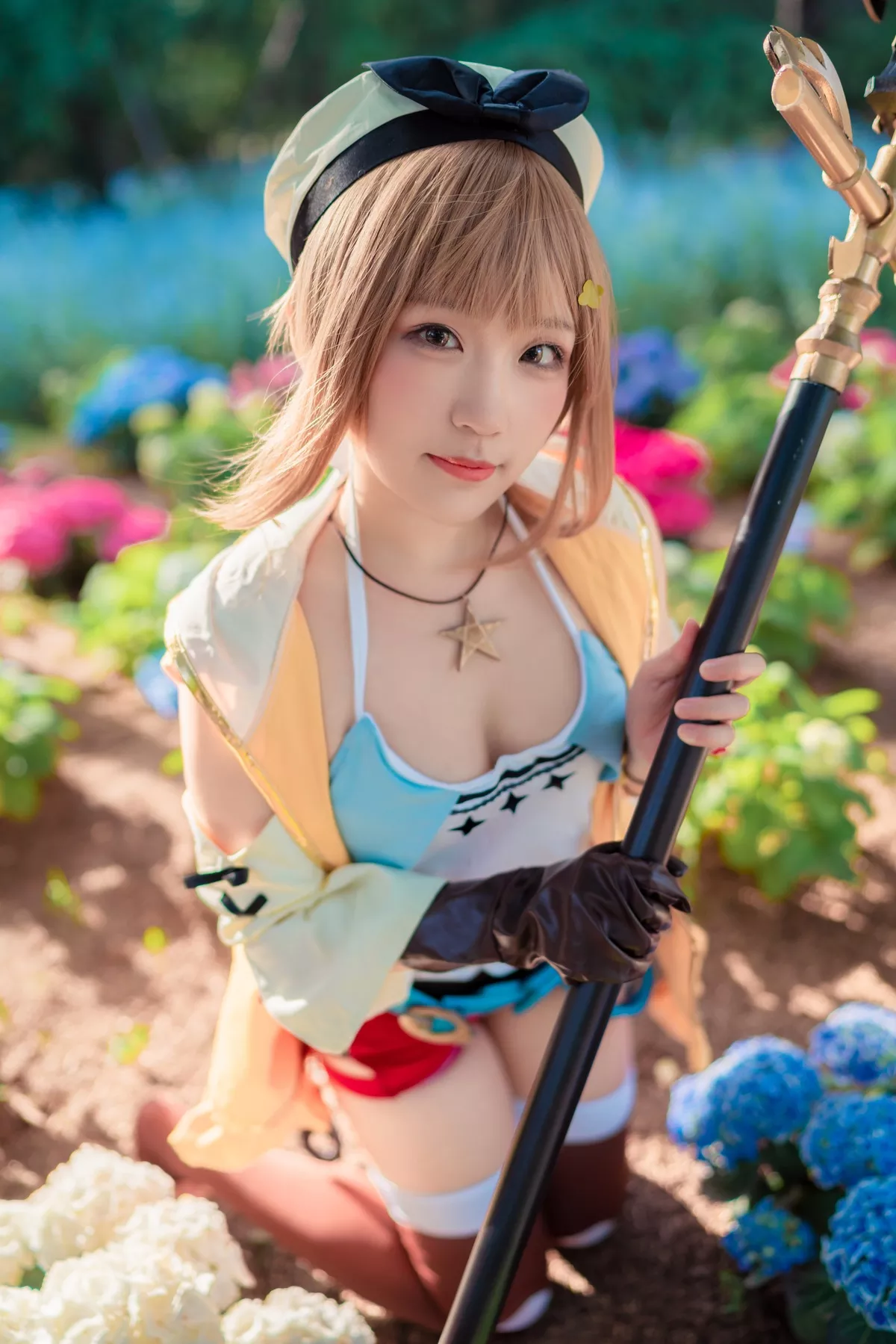 福利 Cosplay 美人 莱莎 【Mime弥美】 的�b金工房
