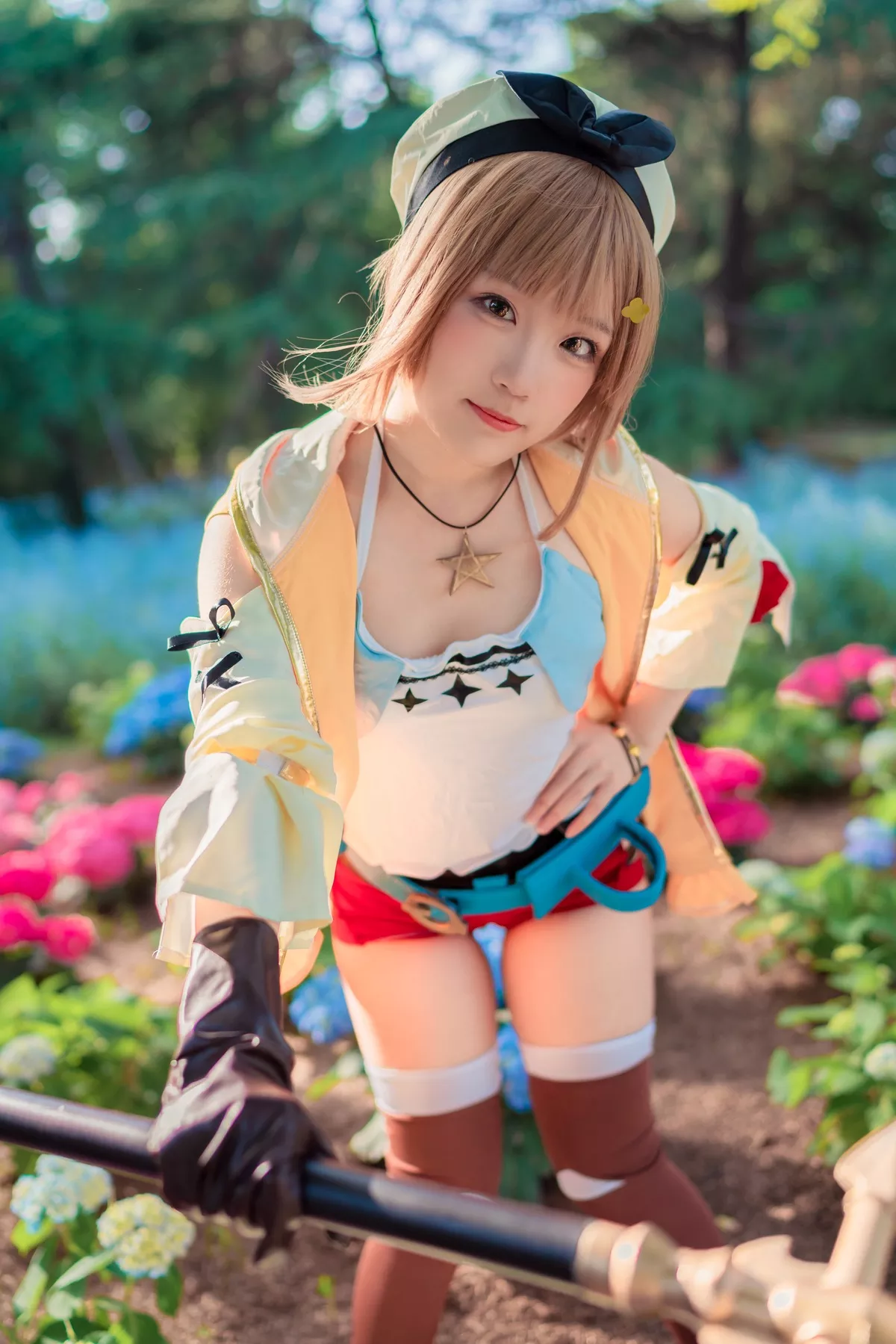 福利 Cosplay 美人 莱莎 【Mime弥美】 的�b金工房