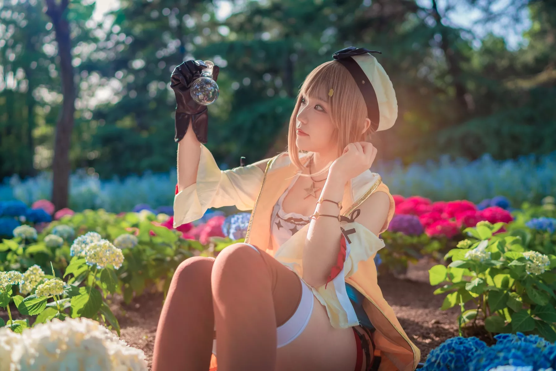 福利 Cosplay 美人 莱莎 【Mime弥美】 的�b金工房
