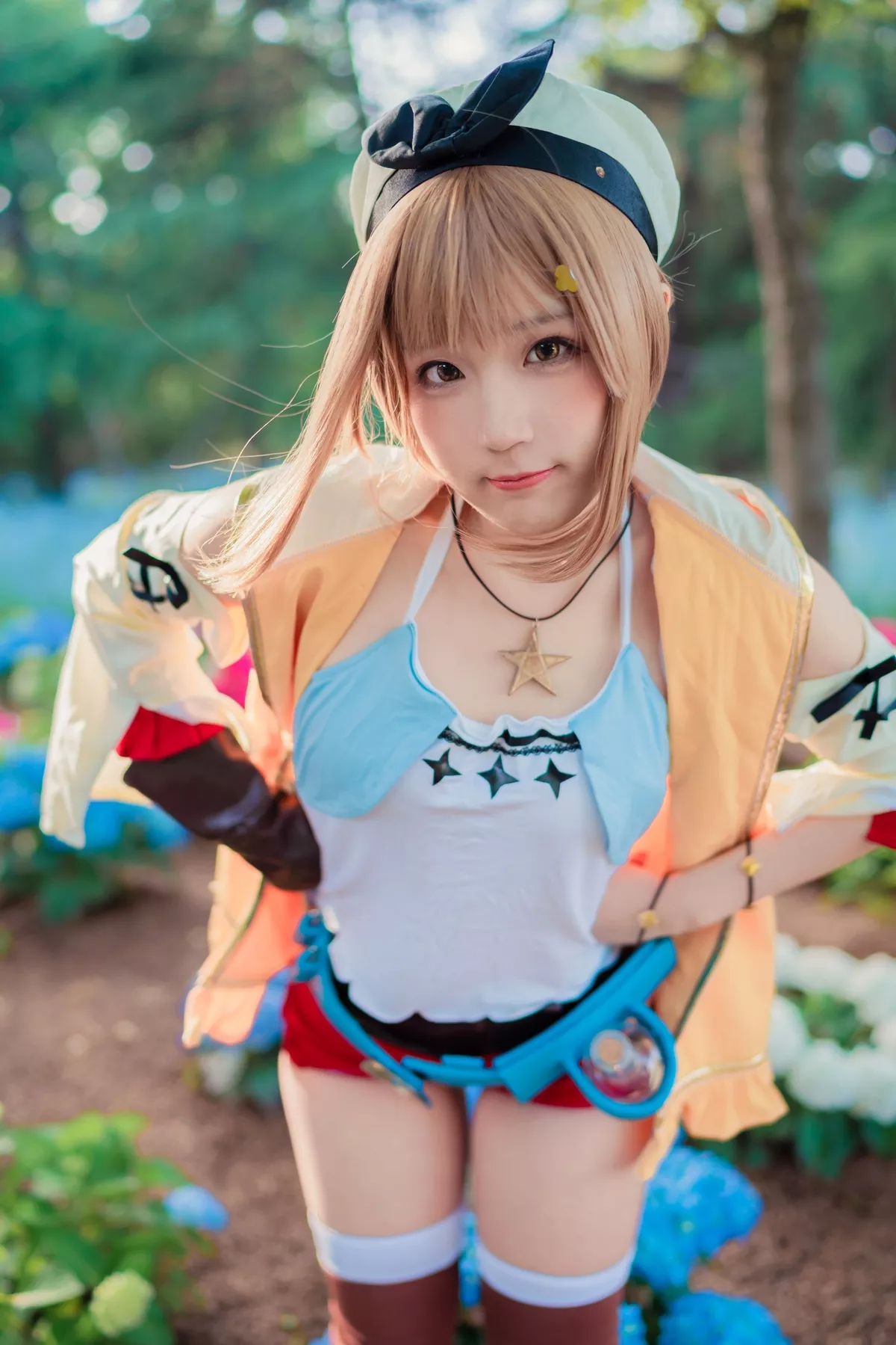 福利 Cosplay 美人 莱莎 【Mime弥美】 的�b金工房