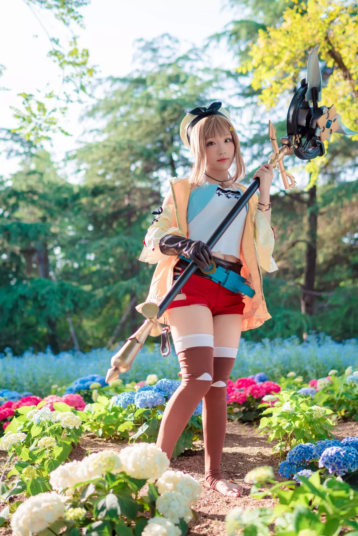 福利 Cosplay 美人 莱莎 【Mime弥美】 的�b金工房