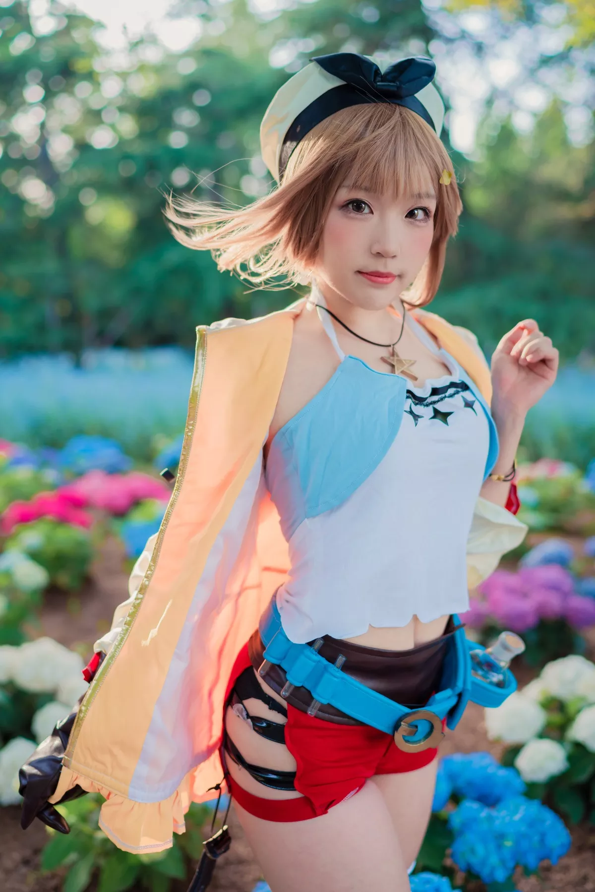 福利 Cosplay 美人 莱莎 【Mime弥美】 的�b金工房