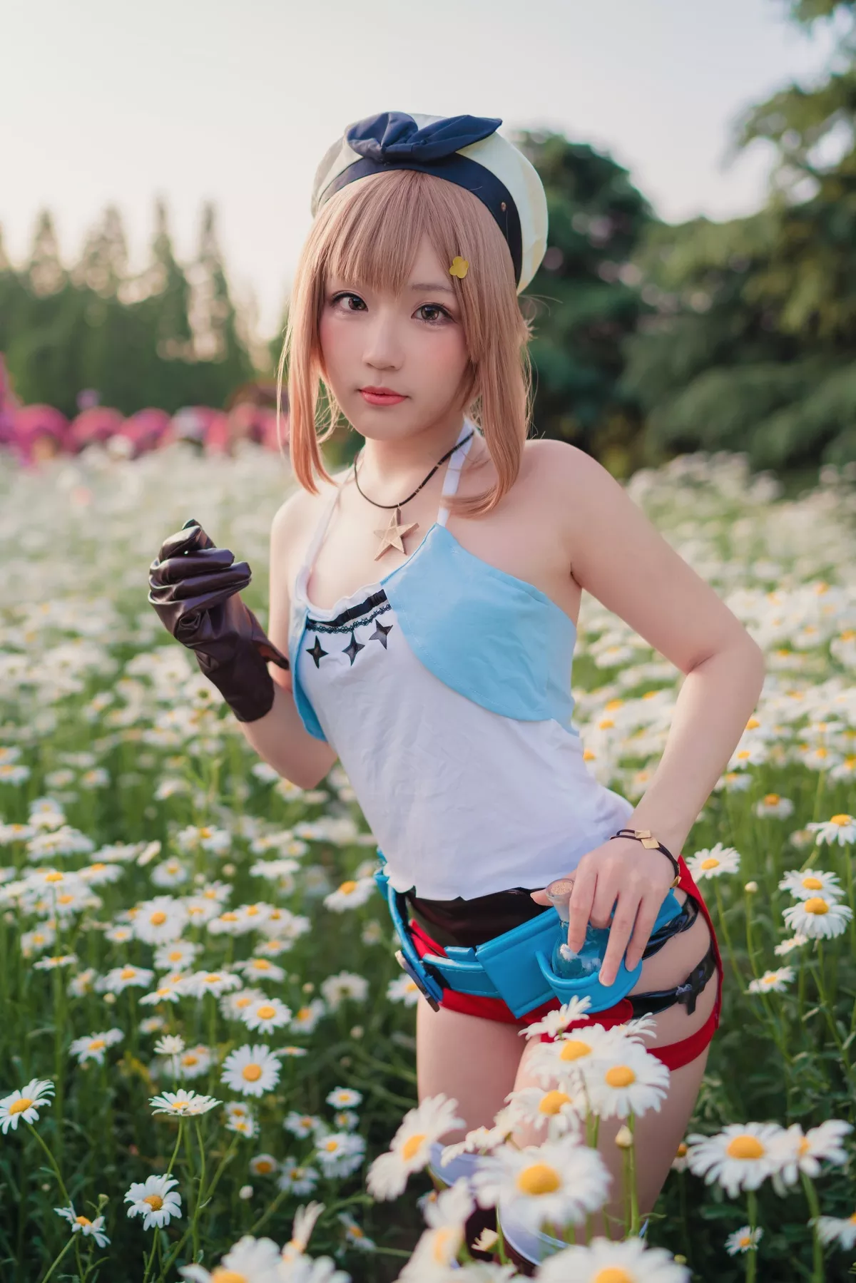 福利 Cosplay 美人 莱莎 【Mime弥美】 的�b金工房